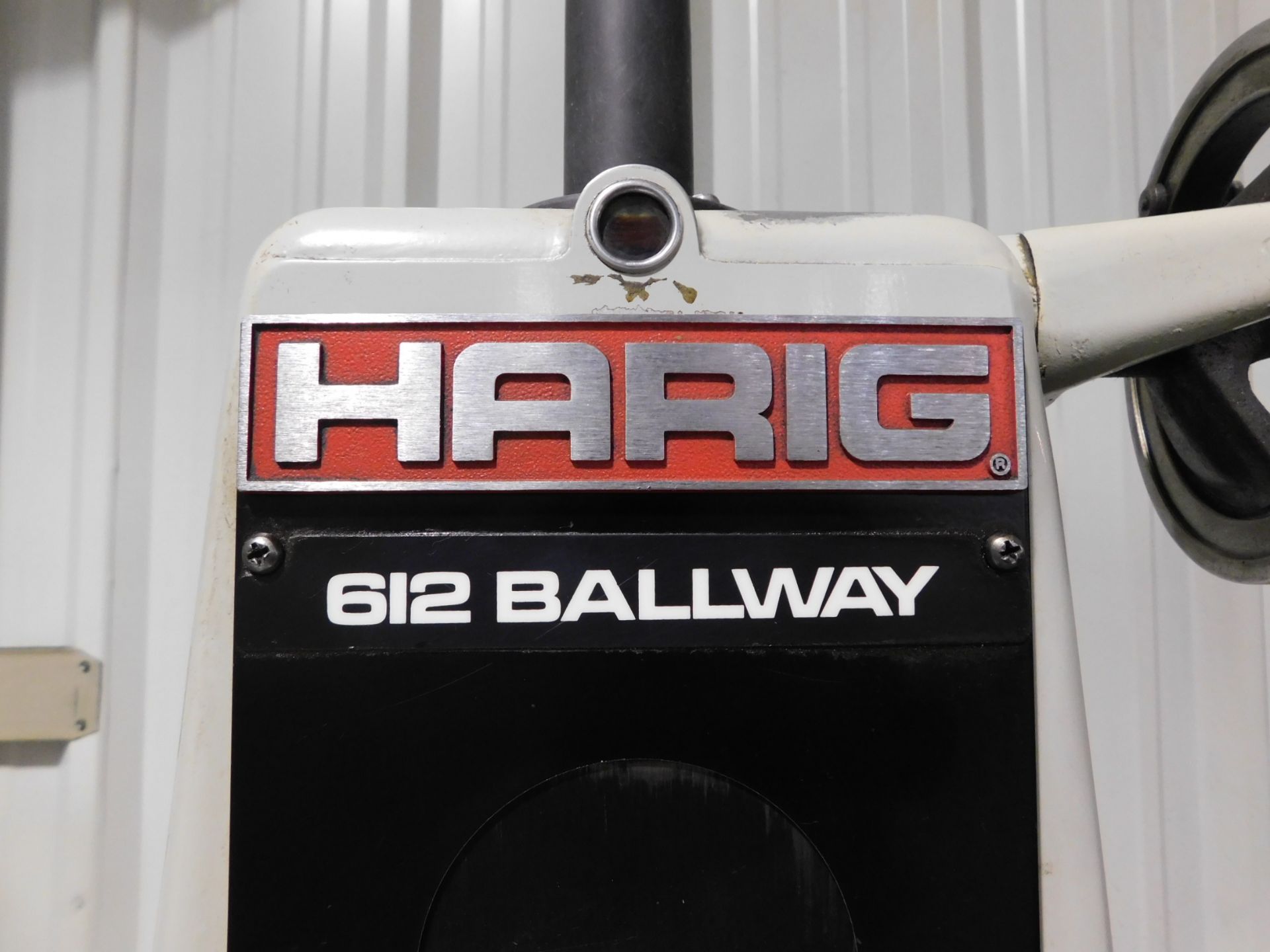 Harig 612 Ballway Hand feed Surface Grinder snB14995, w/ SuBurrban Tool 6"X12" Magnetic Chuck - Image 5 of 5