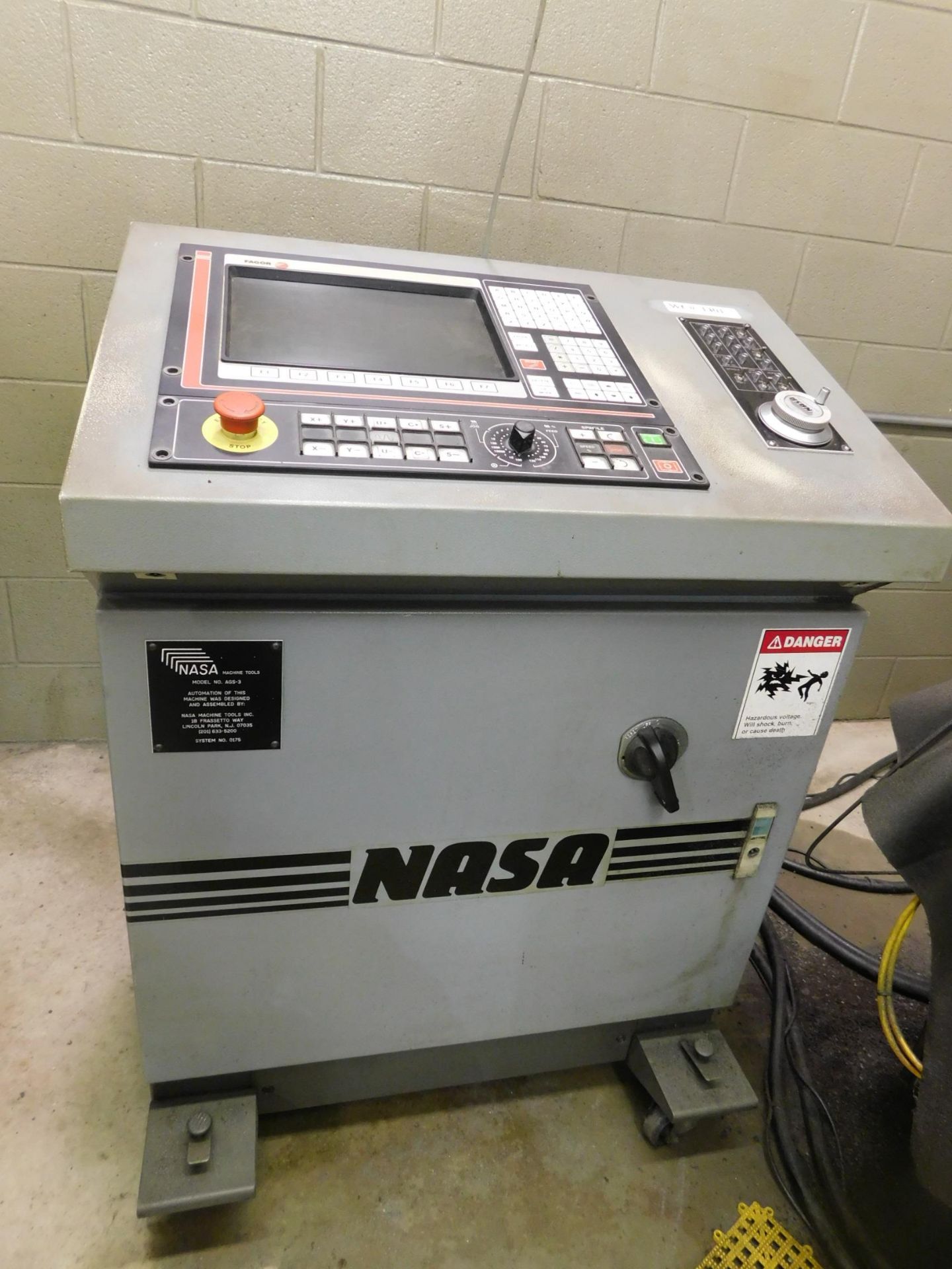 Moore Model #3 CNC Jig Grinder snG163w/NASA/Fagor Model AGS-3 CNC Control (NOT IN SERVICE) - Image 12 of 13