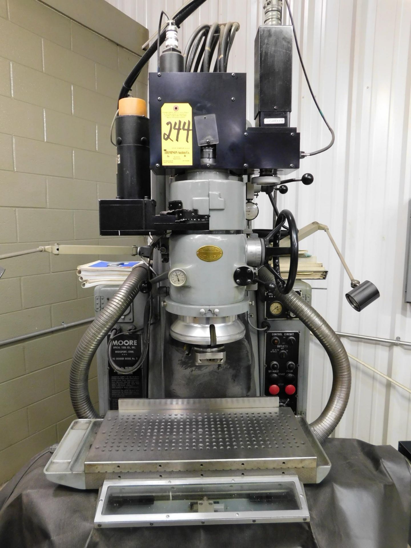 Moore Model #3 CNC Jig Grinder snG163w/NASA/Fagor Model AGS-3 CNC Control (NOT IN SERVICE) - Image 3 of 13
