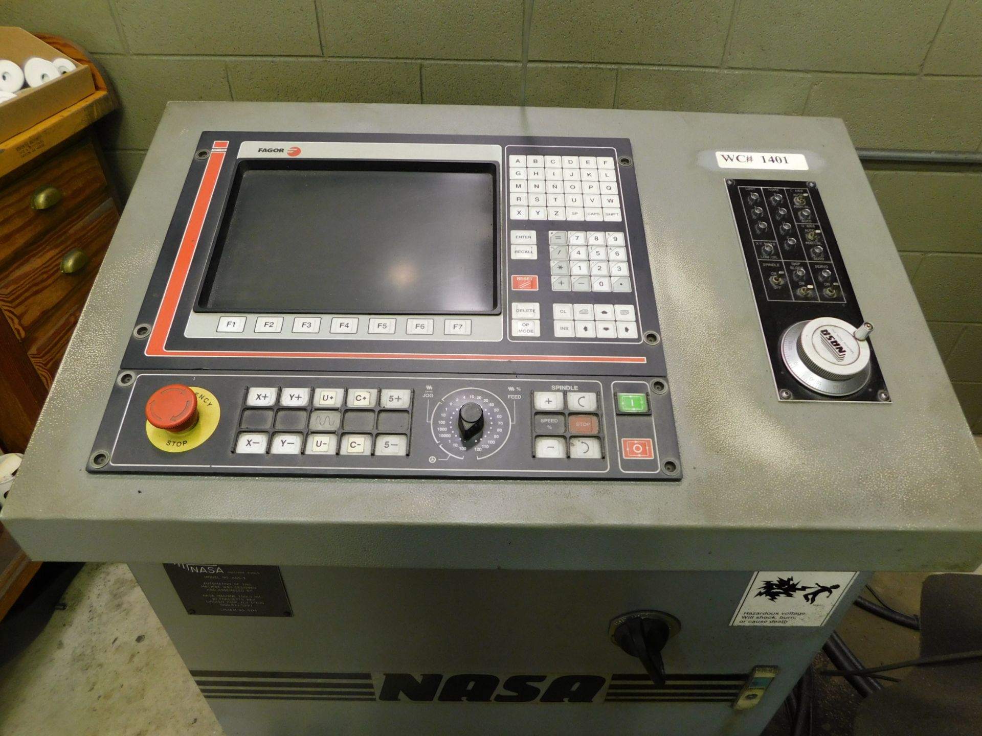 Moore Model #3 CNC Jig Grinder snG163w/NASA/Fagor Model AGS-3 CNC Control (NOT IN SERVICE) - Image 13 of 13