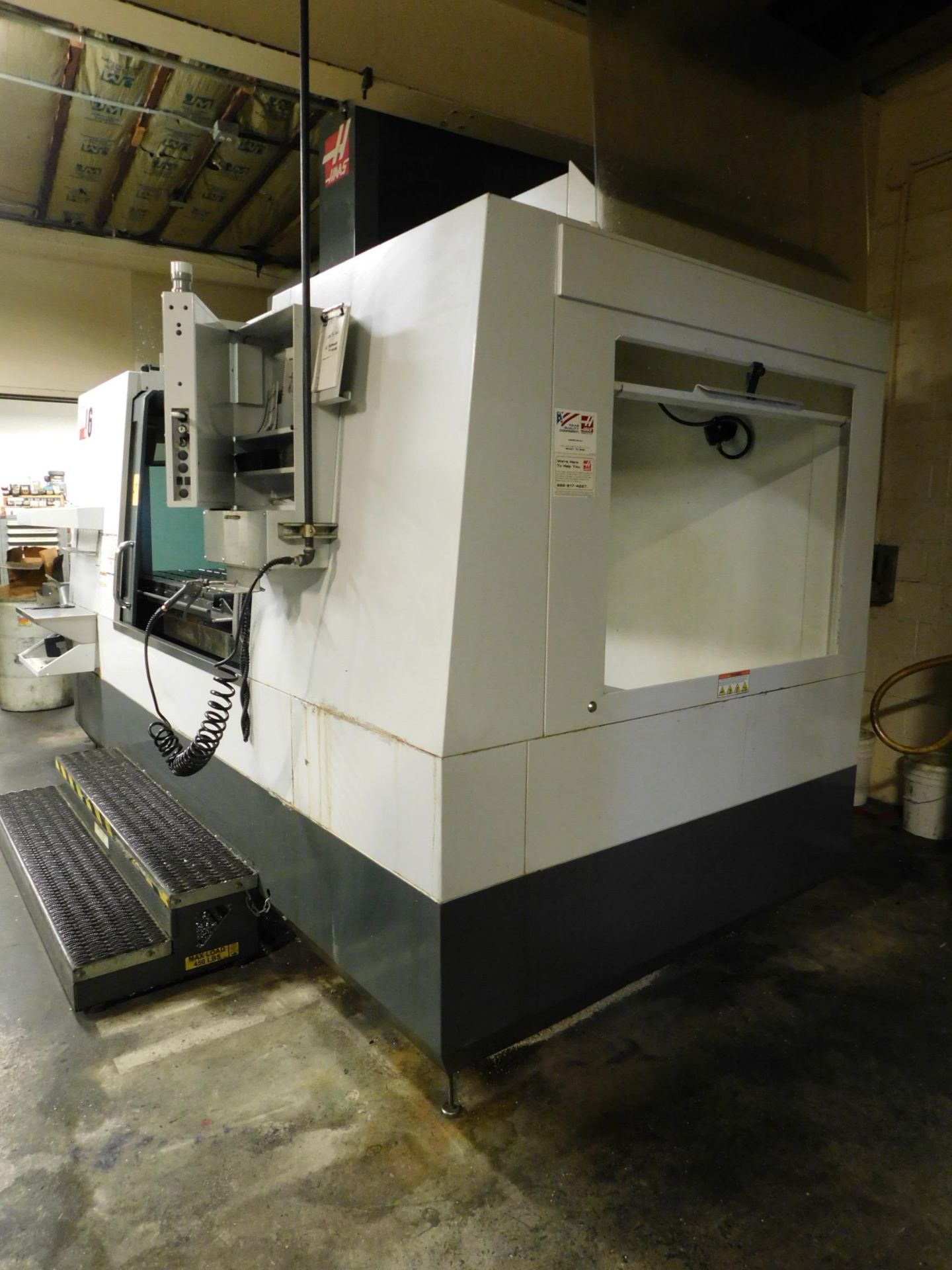 Haas VM6 Vertical Machining Center s/n 1082436, New in 2011, w/Haas CNC Control, 28"X64" Table, 40 - Image 4 of 20