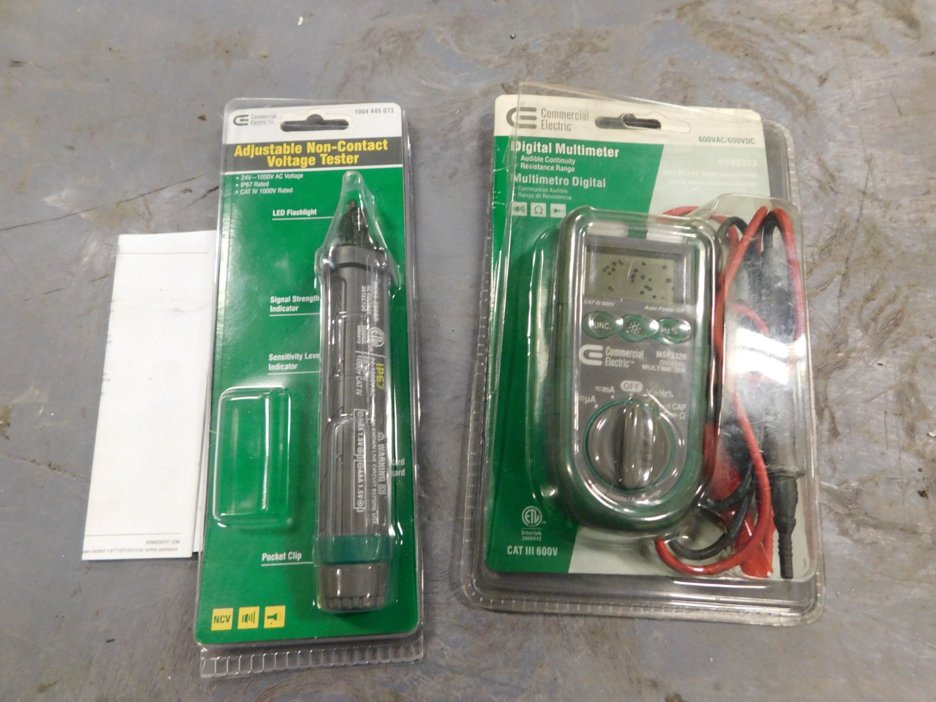 Commercial Electric Multimeter & Voltage Tester