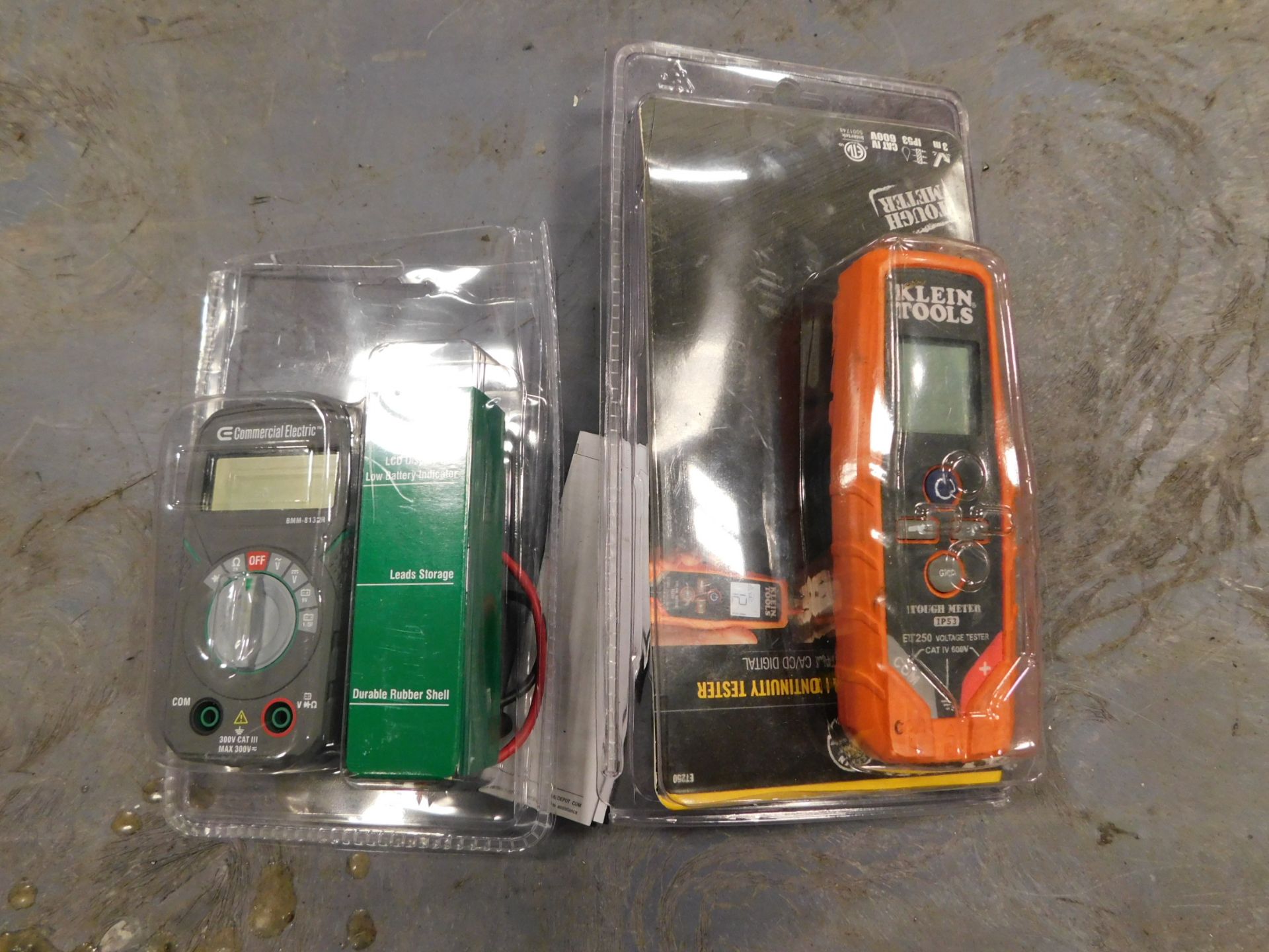 Commercial Electric Multimeter & KleinVoltage Tester