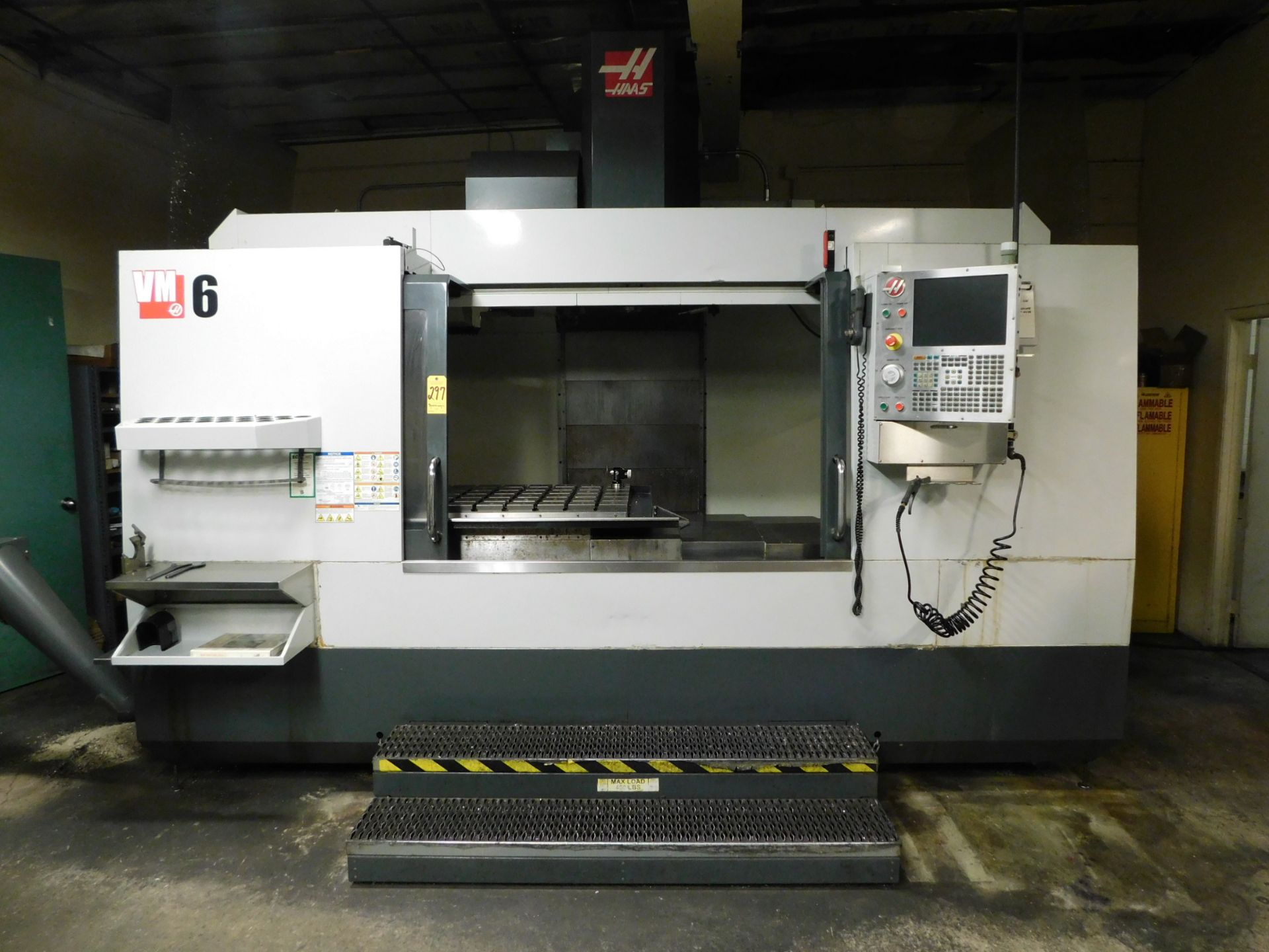 Haas VM6 Vertical Machining Center s/n 1082436, New in 2011, w/Haas CNC Control, 28"X64" Table, 40