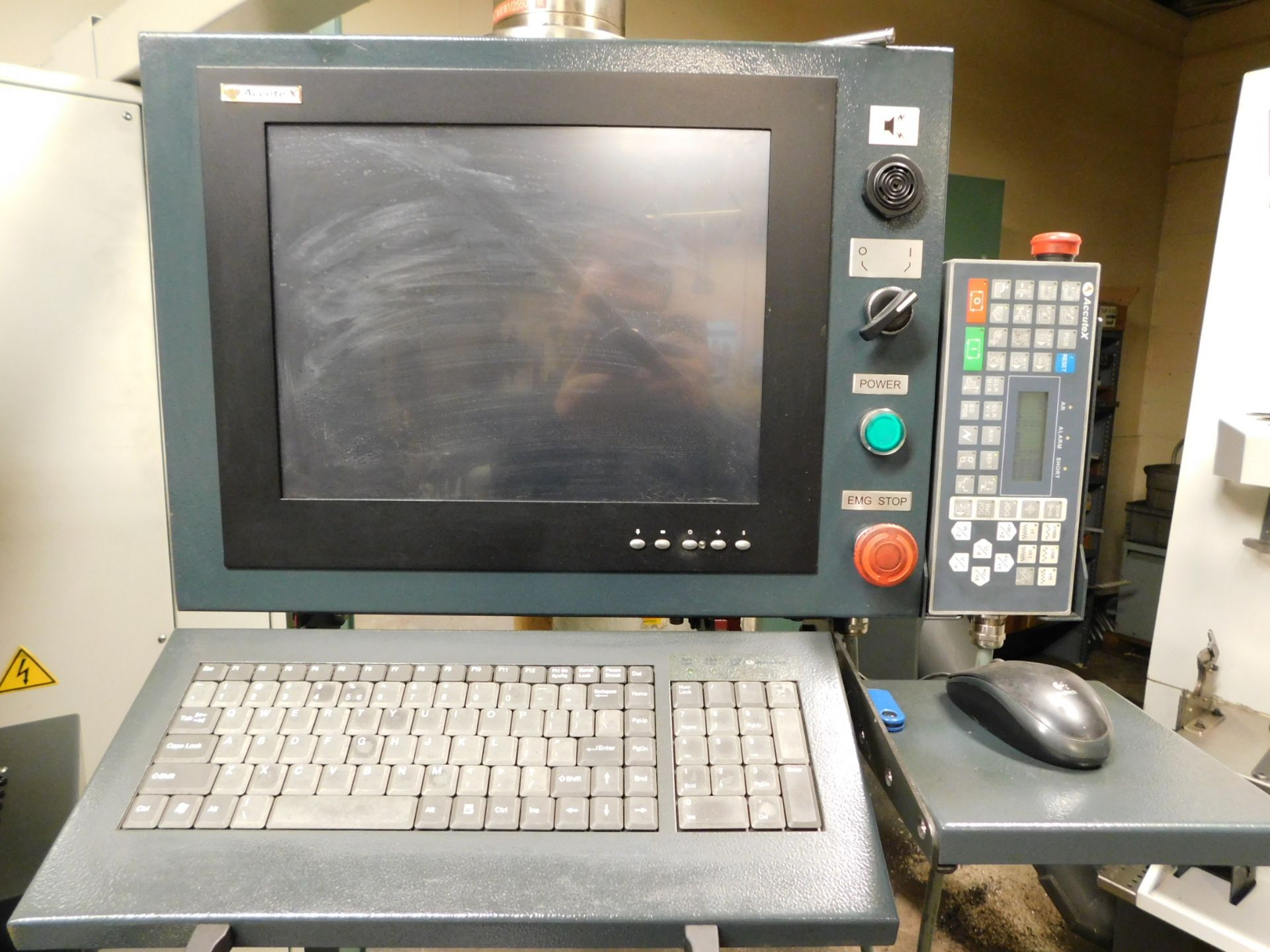 Accutex Model SP-300i Wire EDM s/n CMS3211001, Windows Based CNC Control, Travels: 13.8" X-Axis, 9. - Image 6 of 13