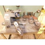 Deckel SO Single Lip Tool Grinder s/n SO/71-14191, w/Collets, Grinding Wheels,& Stand, 115V,1 Phase