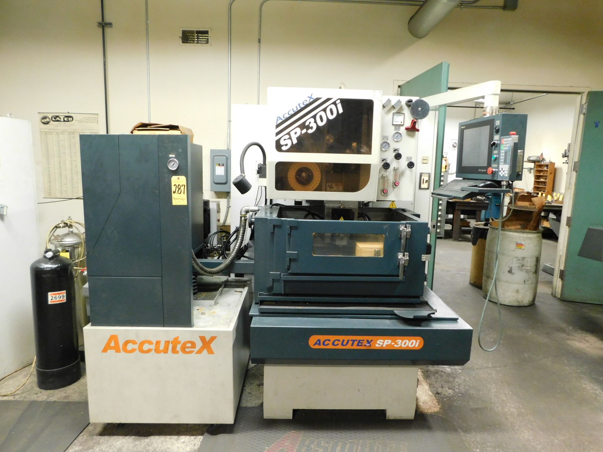 Accutex Model SP-300i Wire EDM s/n CMS3211001, Windows Based CNC Control, Travels: 13.8" X-Axis, 9. - Image 2 of 13