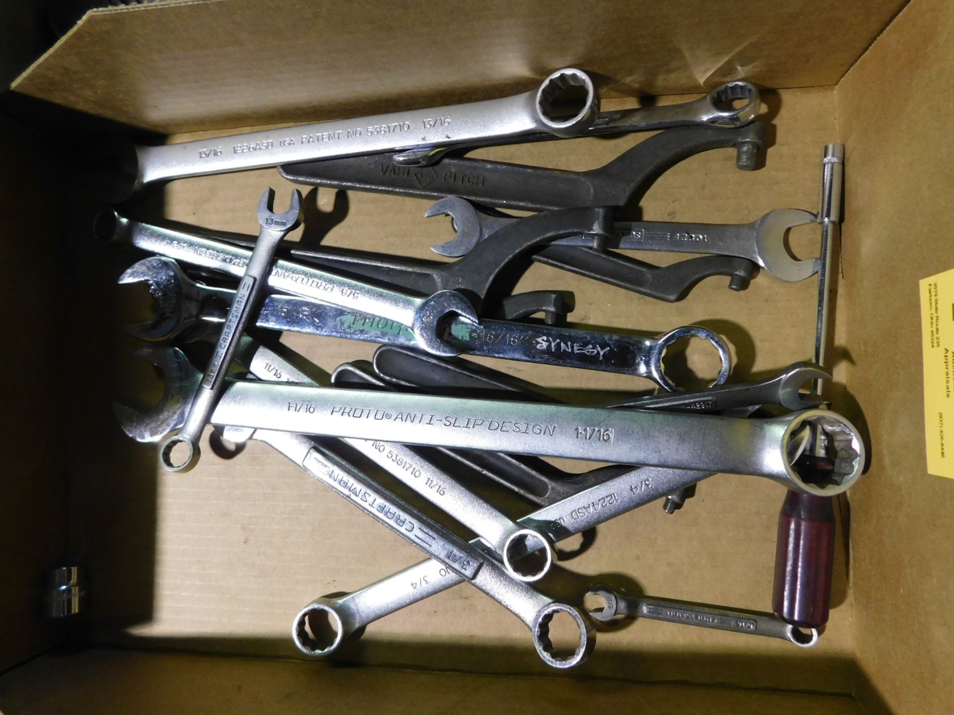 Open and Box End Wrenches and Spanner Wrenches