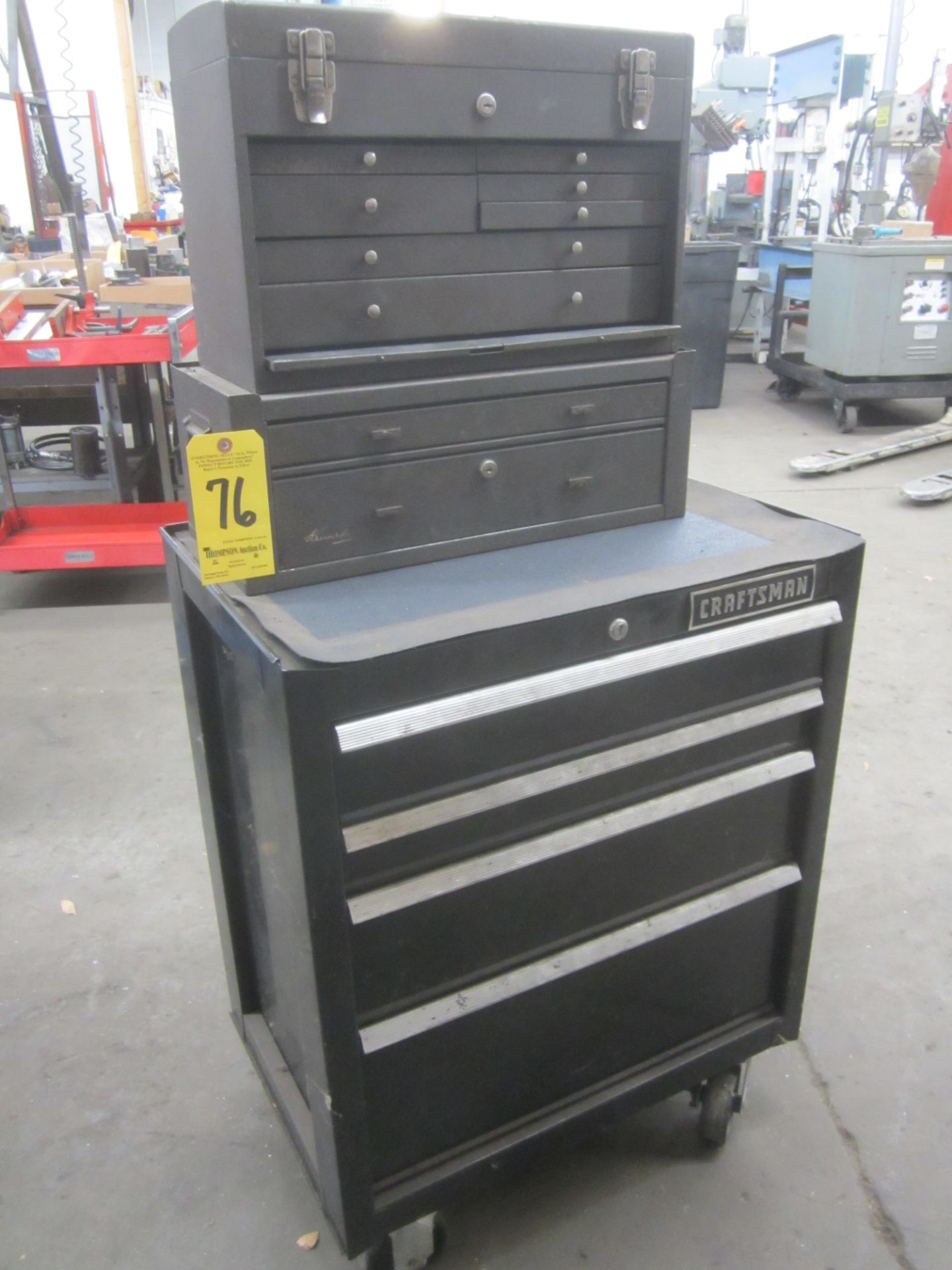 Craftsman Roll Around Tool Chest with Kennedy Toolboxes