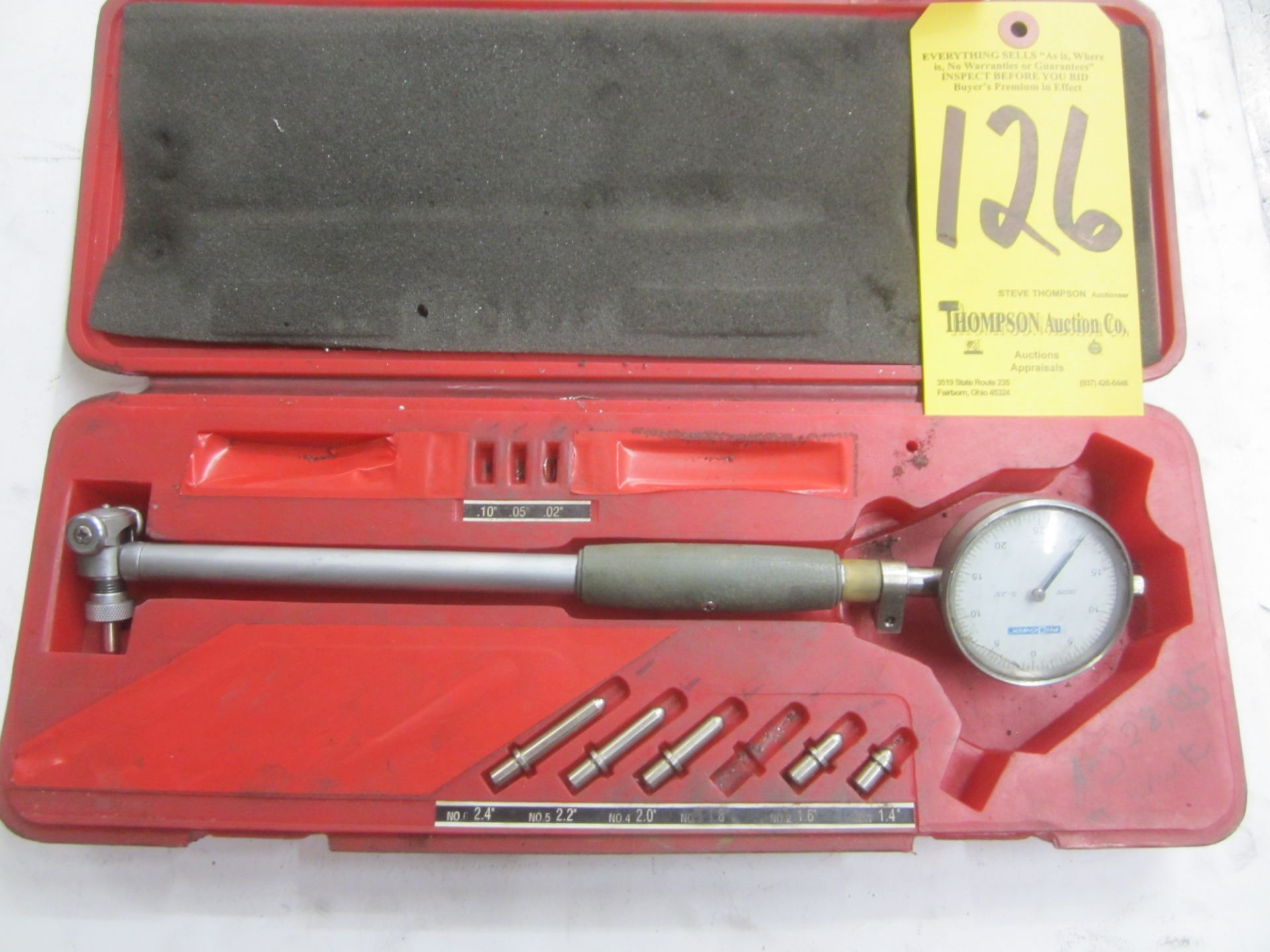 Pro Check Dial Bore Gage, 1.4" - 2.4"