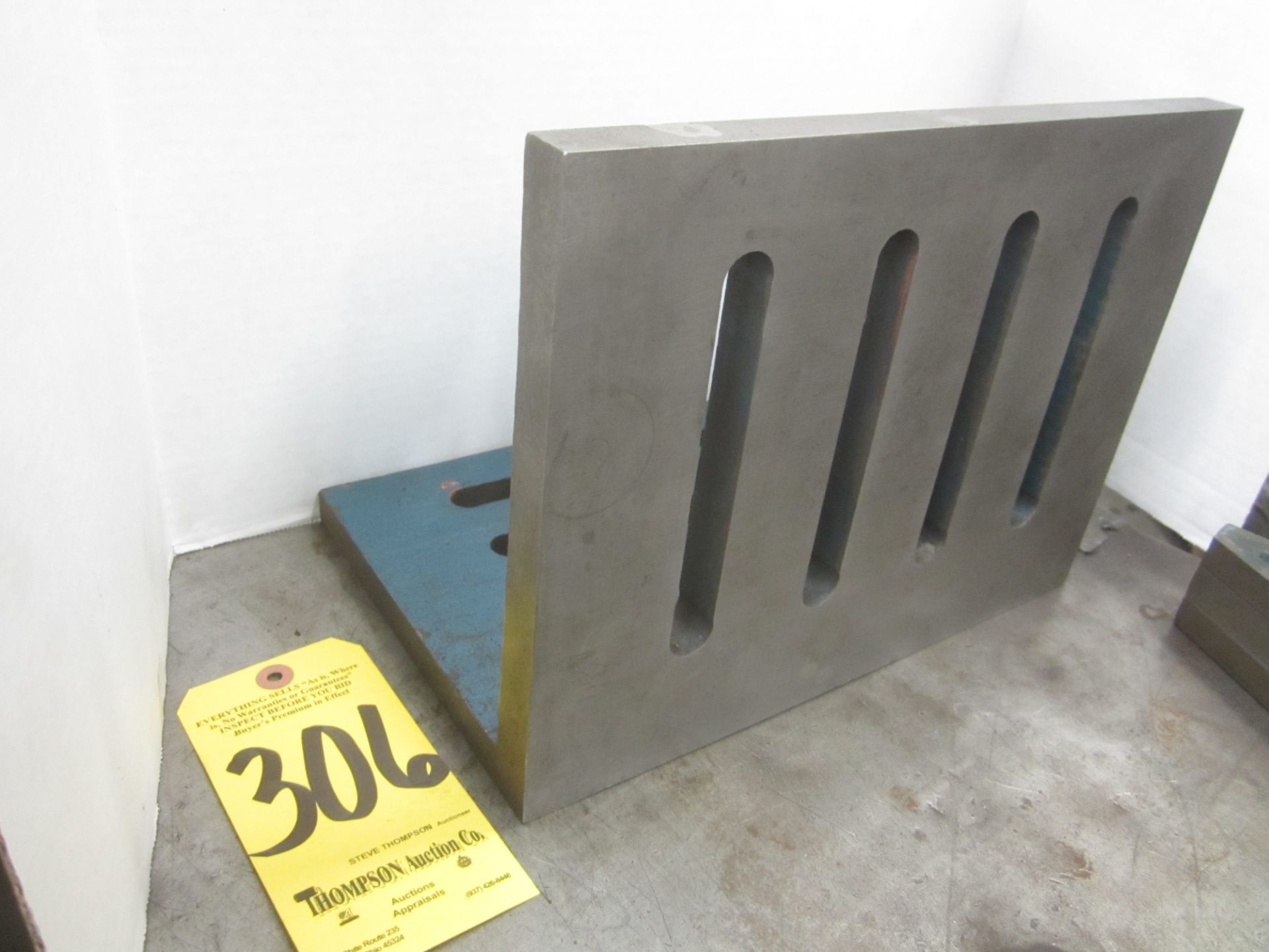 (1) Angle Plate, 12" X 9" X 8"