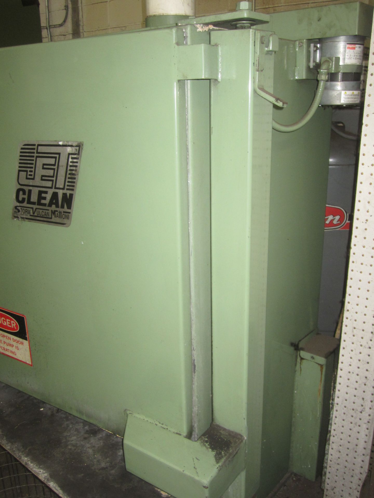 Storm Vulcan Mattoni Model SVM60 Electric Heated Jet Master Parts Washer, s/n 509, 5 HP Pump, 24" - Image 6 of 7