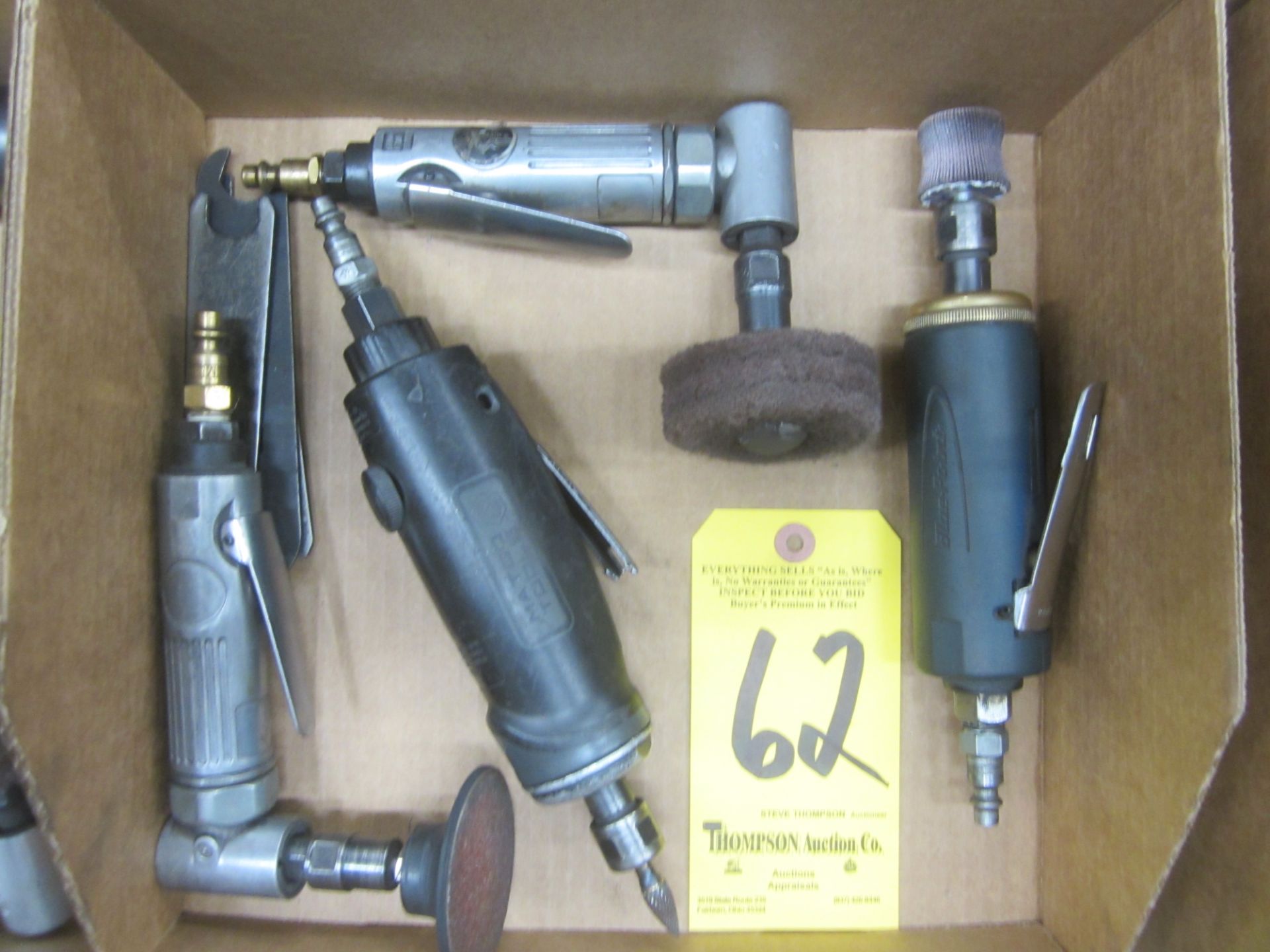 (4) Pneumatic Grinders