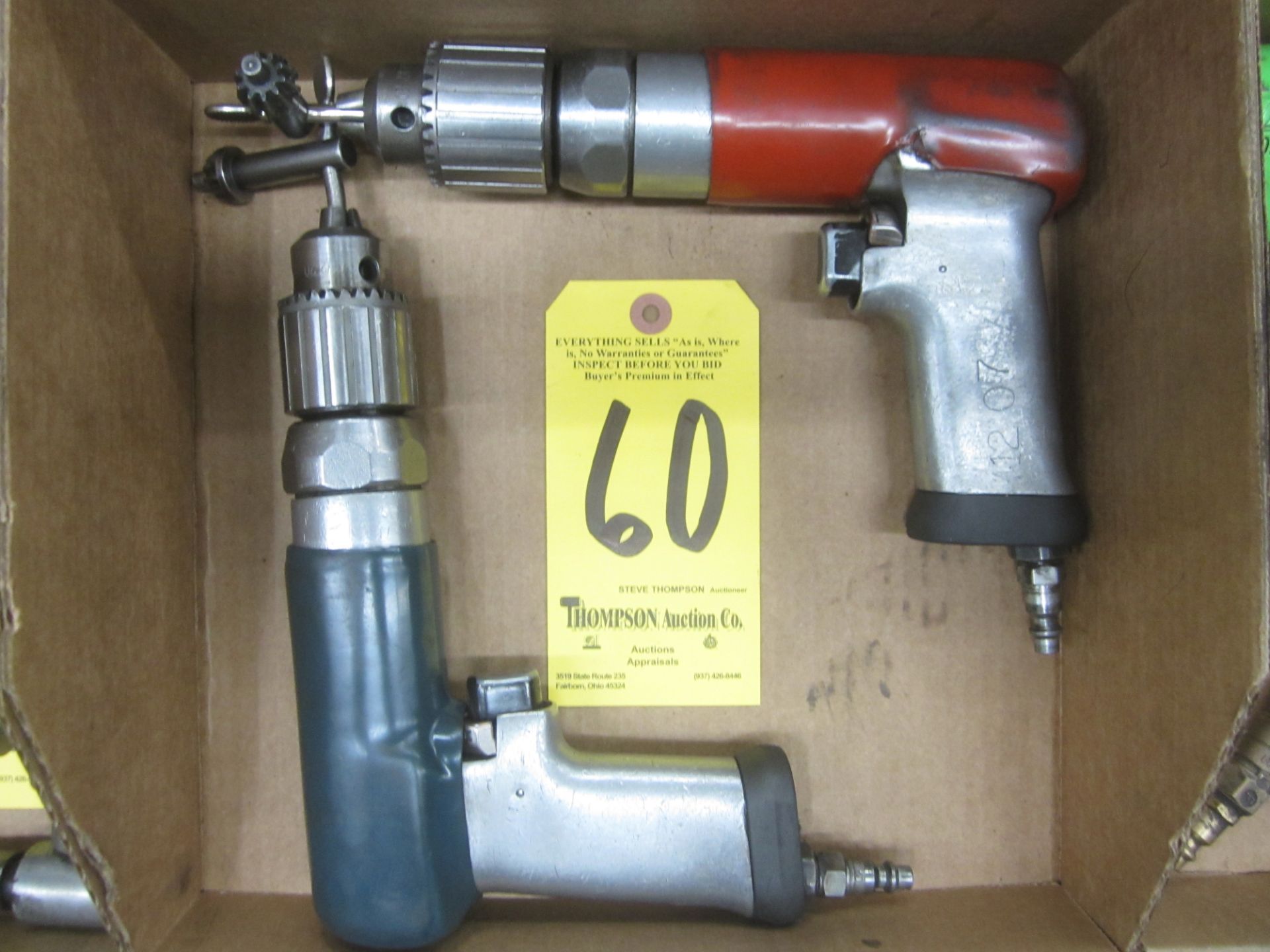 (2) Snap-On Pneumatic Drills