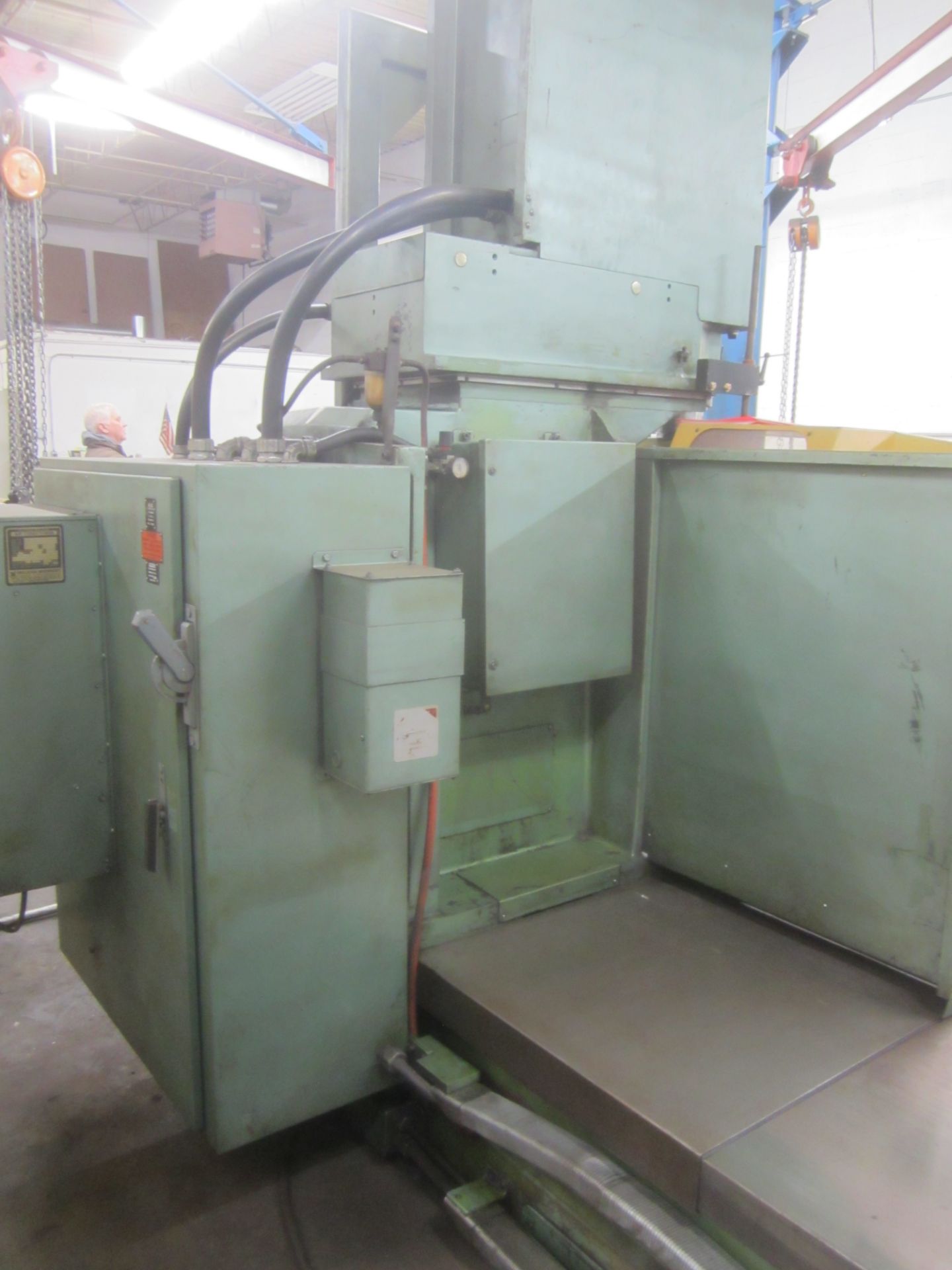 Rottler Model F-88-E Floor Type Vertical Cylinder Borer and Machining Mill, s/n 18039, with Burr- - Image 8 of 11