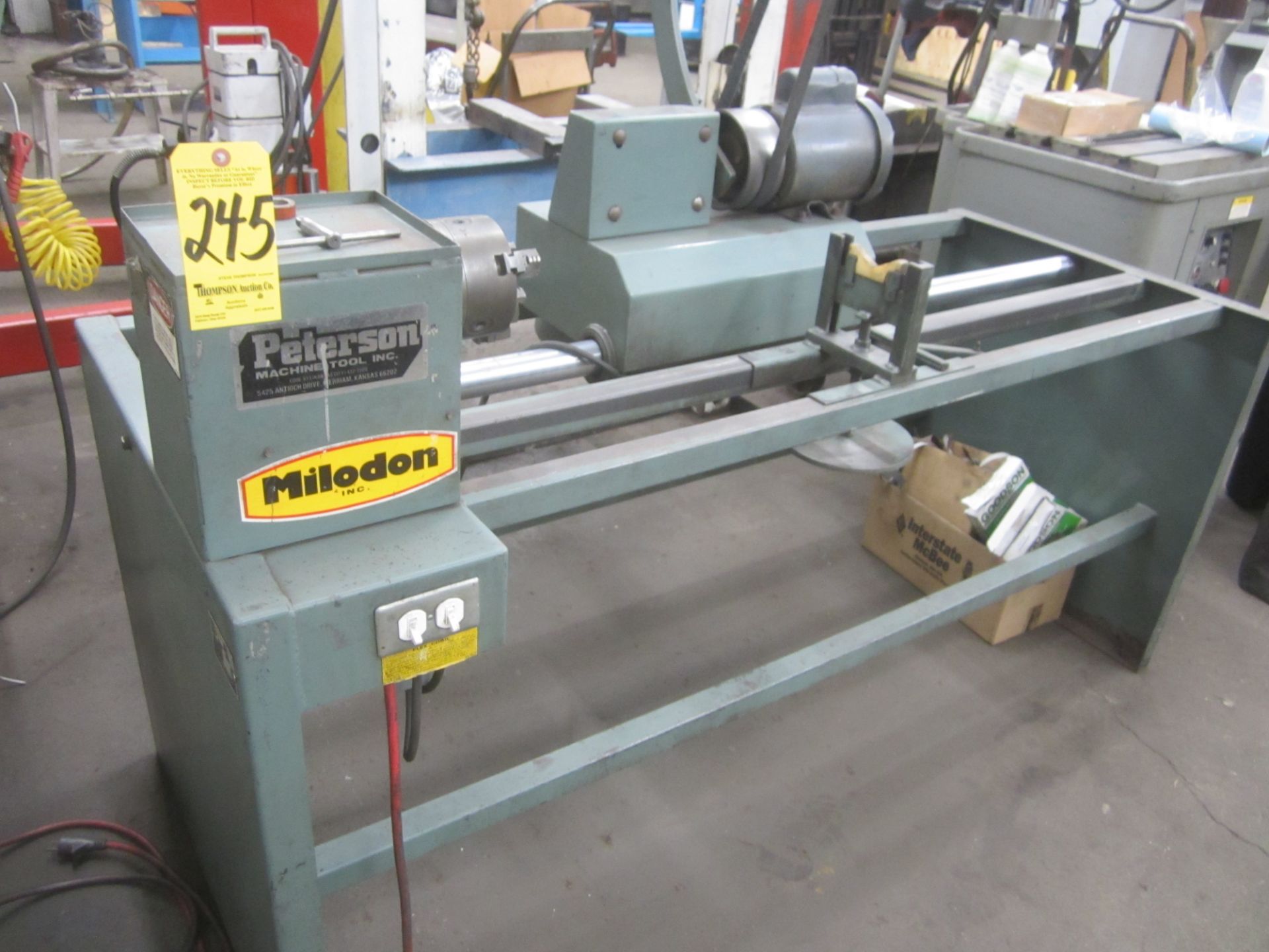 Peterson Model CPM-84 Crank Shaft Polisher, s/n 25535, 110/1/60, Loading Fee $50.00 - Image 2 of 6