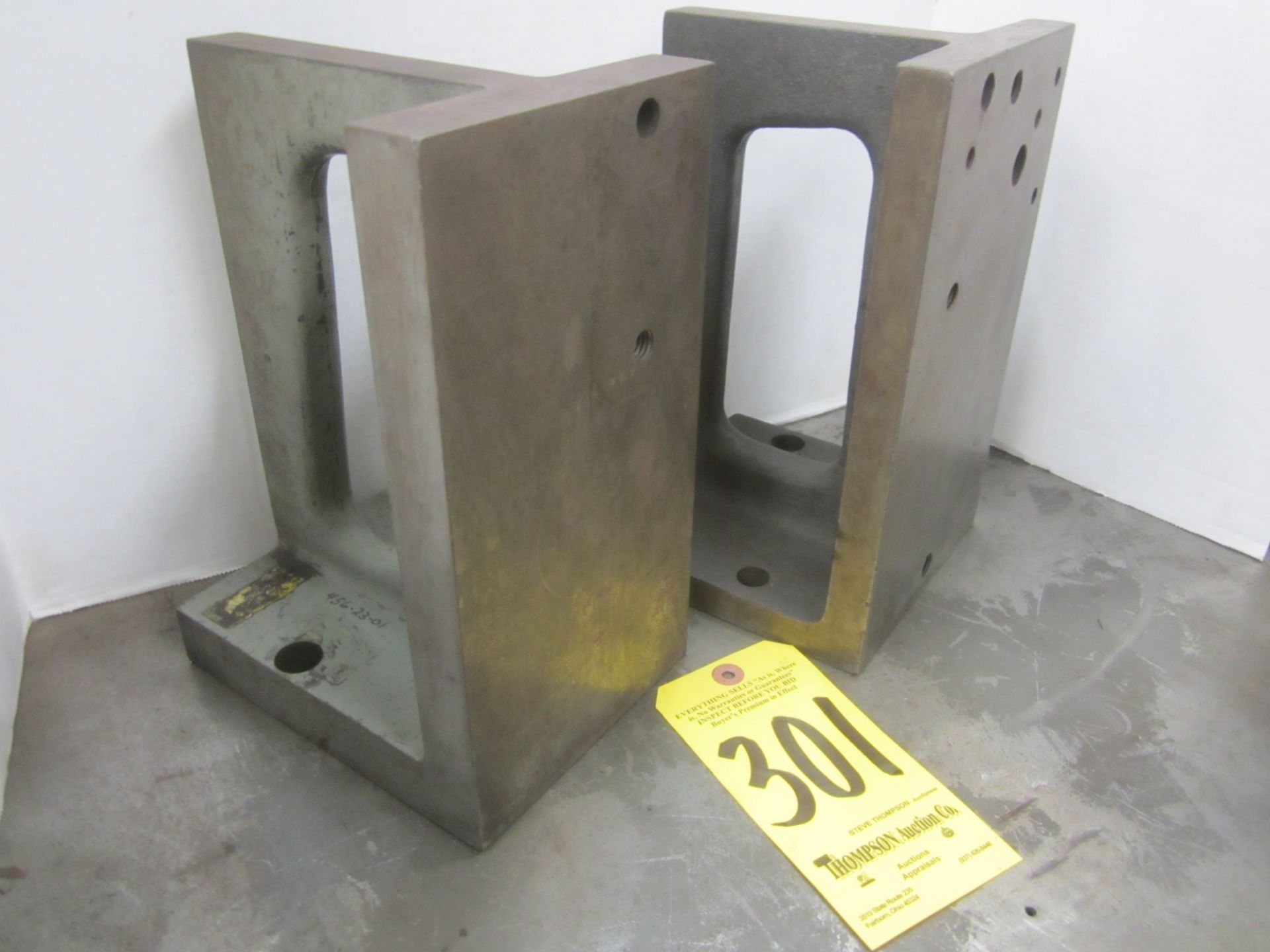 (2) Angle Plates, 5 1/2" X 10" X 7"