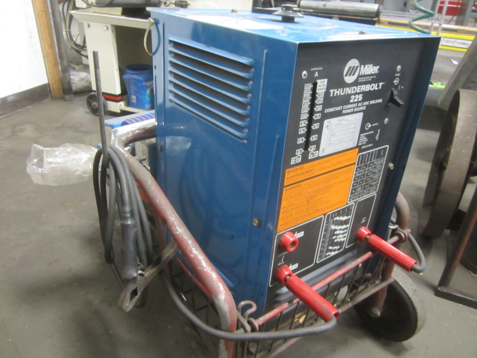 Miller Thunderbolt 225 Arc Welder, s/n JH263316, 230/1/60 - Image 2 of 4