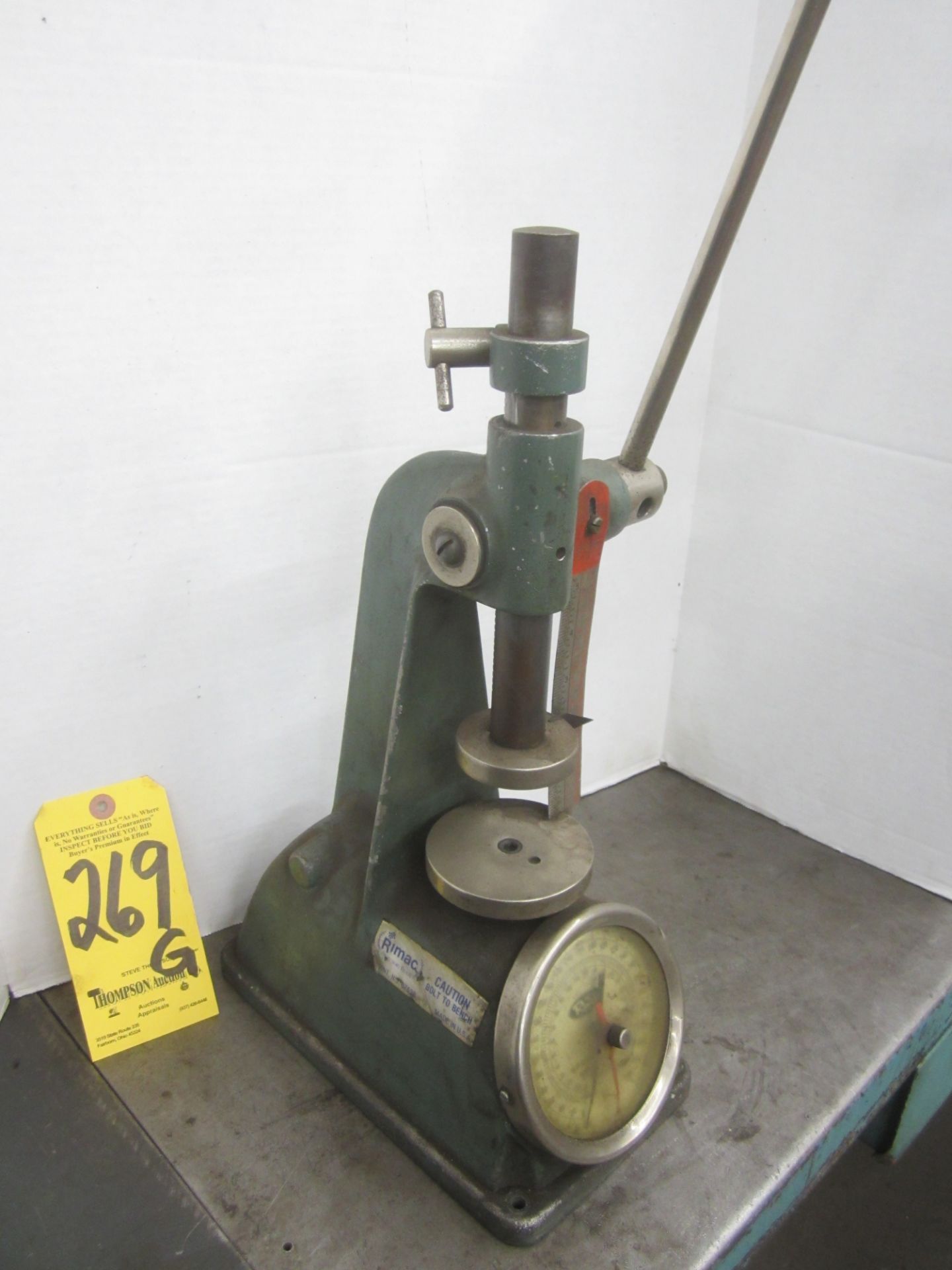 Rimac Valve Spring Tester