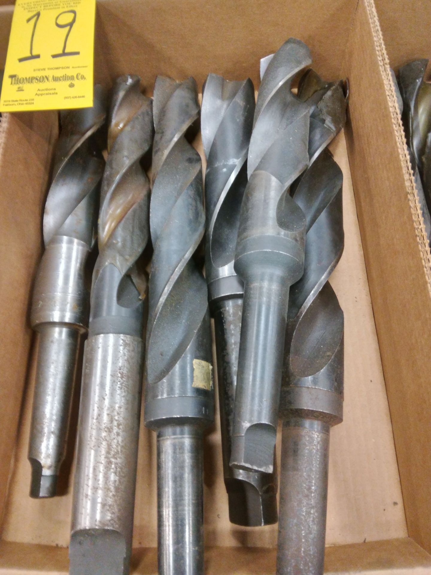 Large Morse Taper Drill Bits