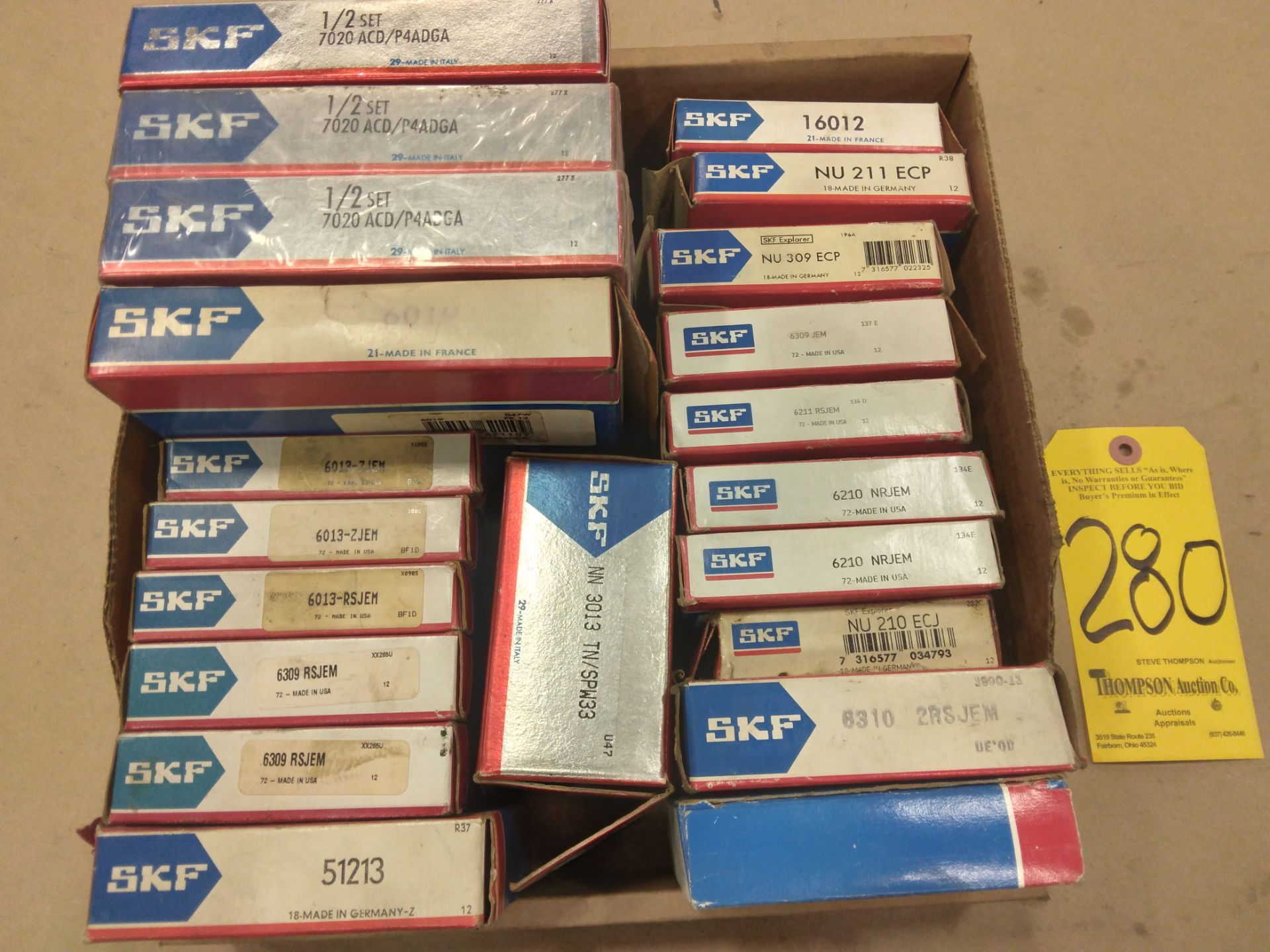 (21) SKF Bearings