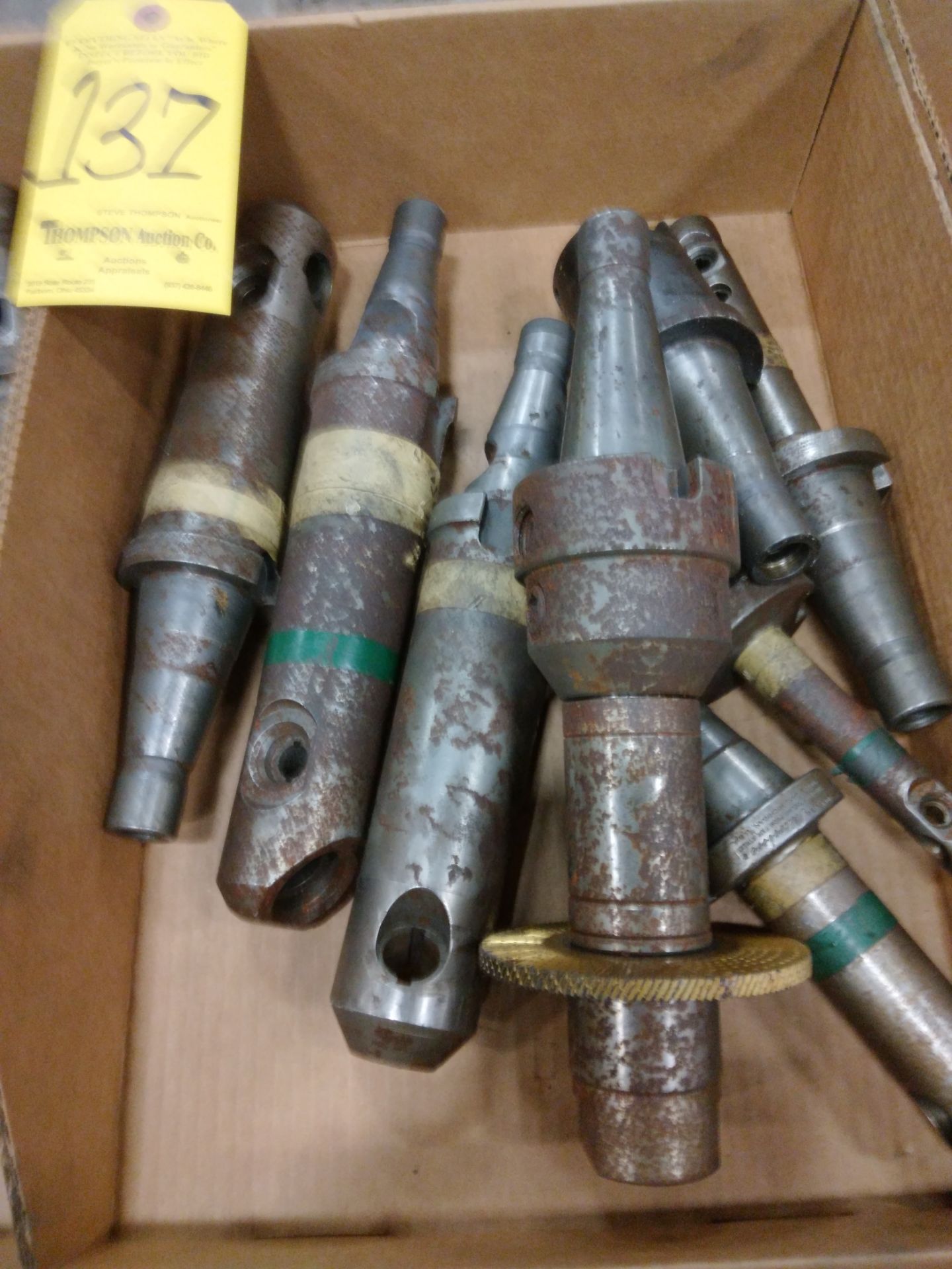 Lot, 40 Taper Tooling