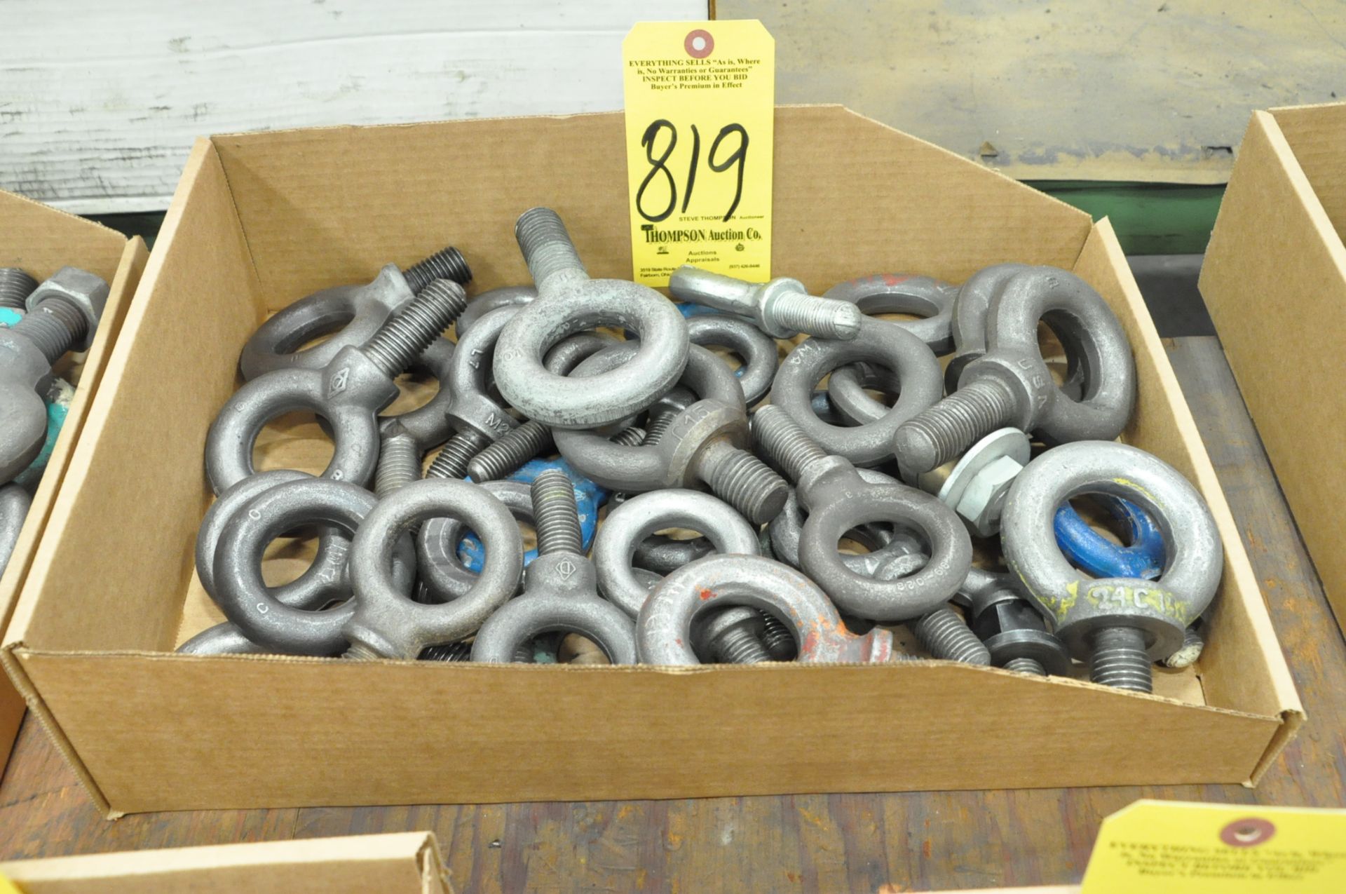 Lot-Eye Bolts in (1) Box