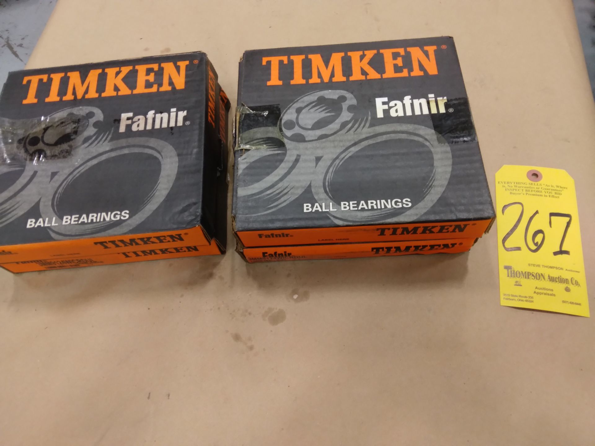 (4) Timken Ball Bearings, #3MM9124WICRDUL