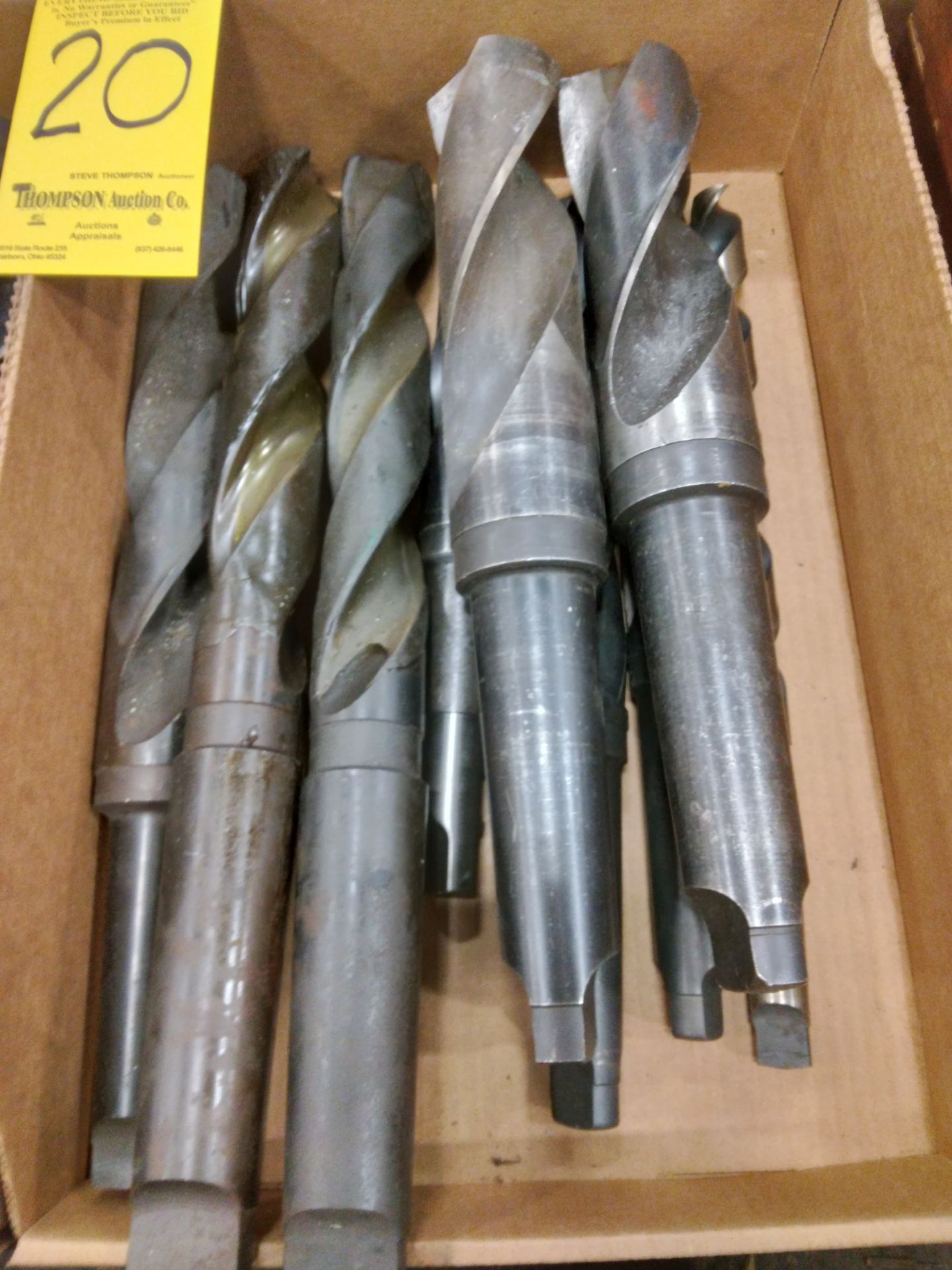 Large Morse Taper Drill Bits