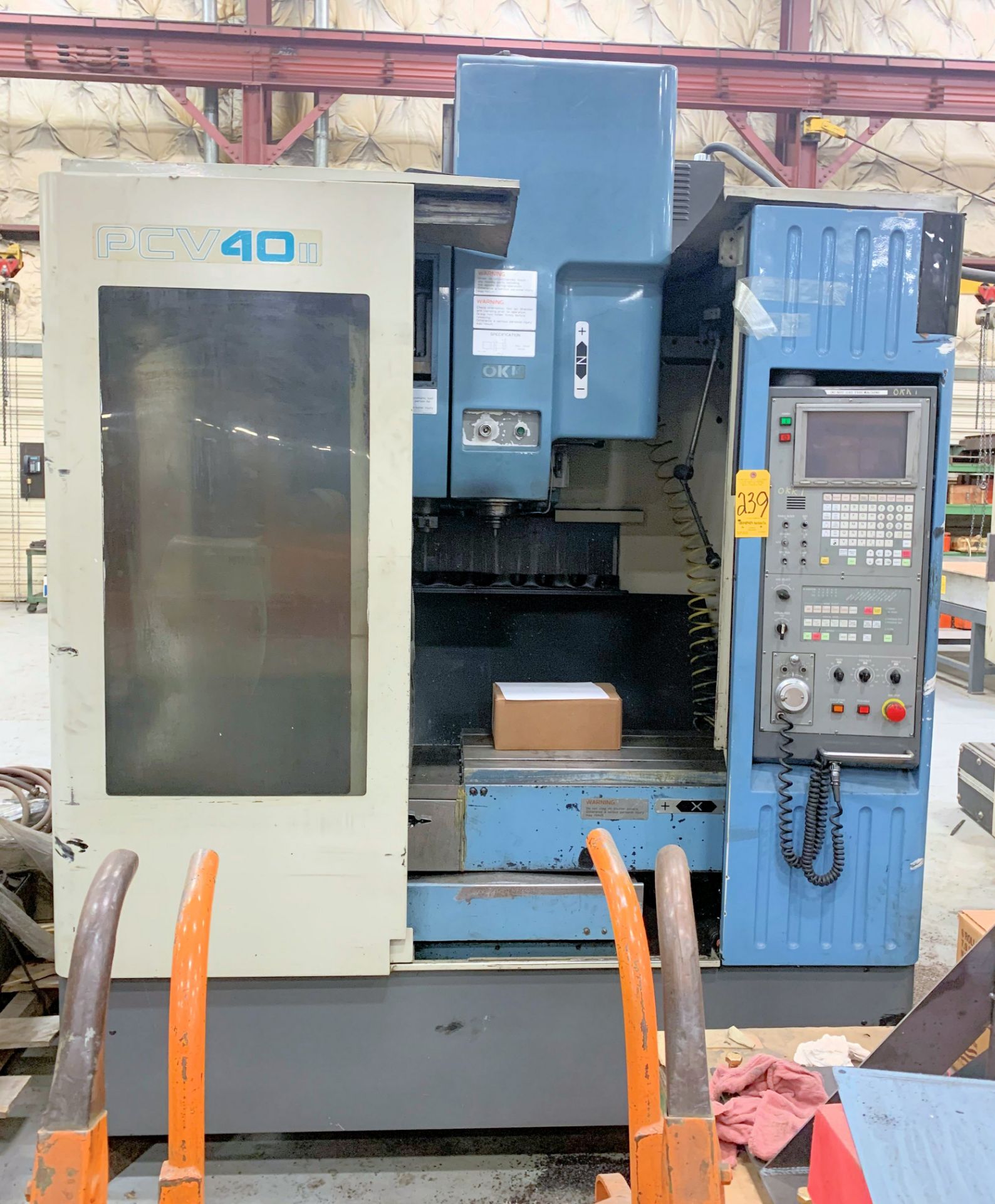 OKK Model PCV-40 II CNC Vertical Machining Center, s/n 135, Mitsubishi Meldas Neomatic CNC - Image 2 of 8