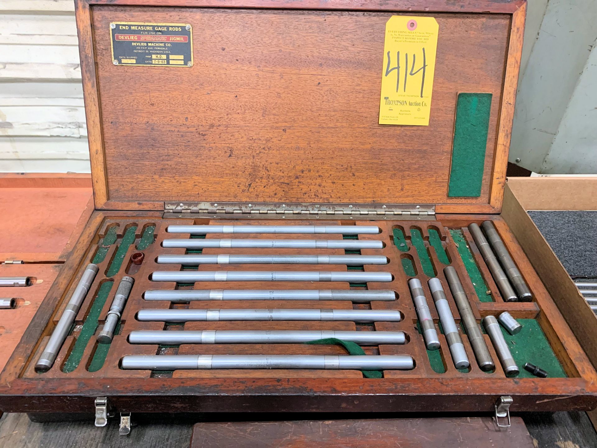 Pratt & Whitney Inside Gage Rods Set