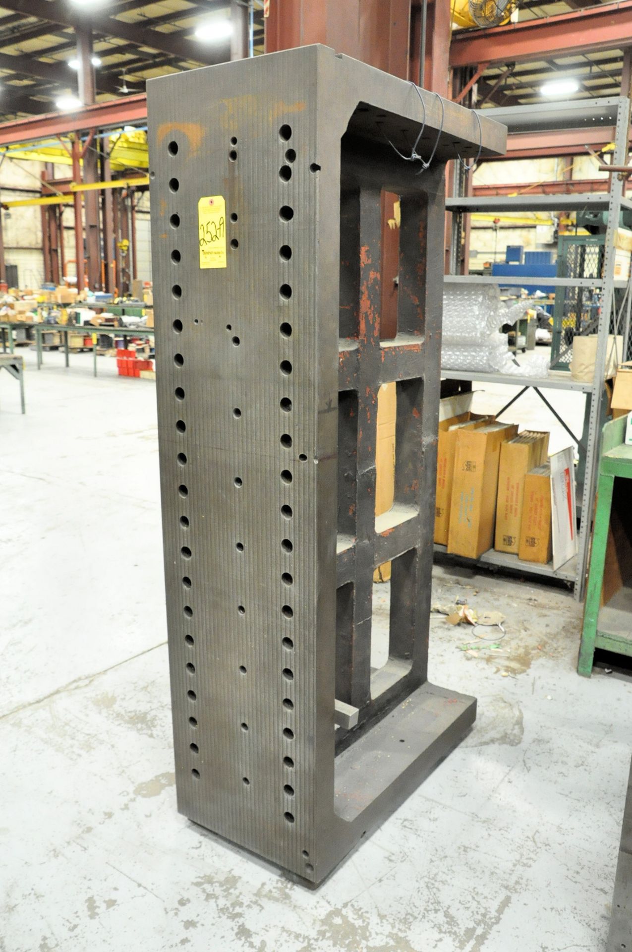 18" x 73 1/2" x 36" Drilled Angle Plate