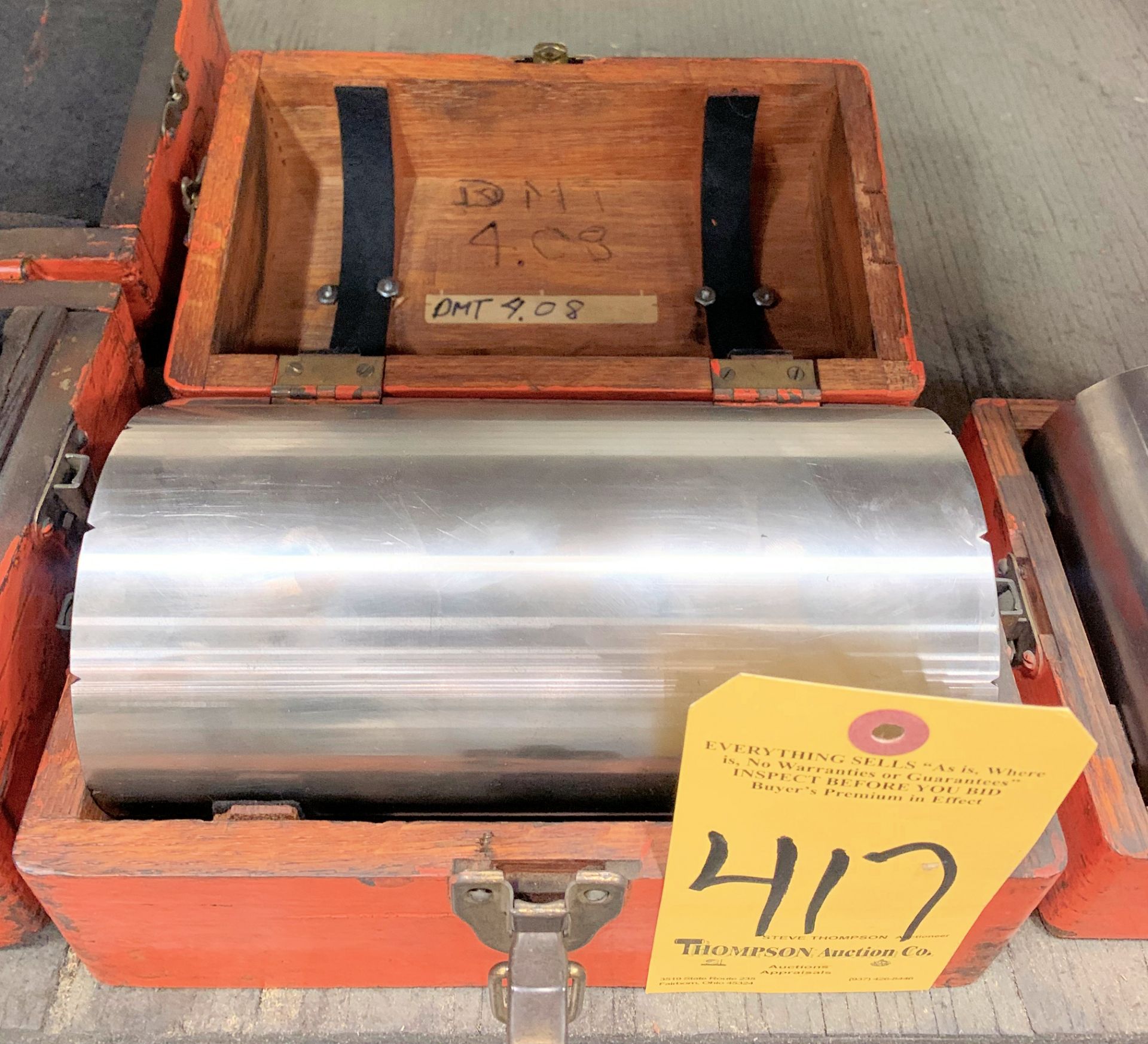4" x 8" Cylindrical Gage with Case Under (1) Bench