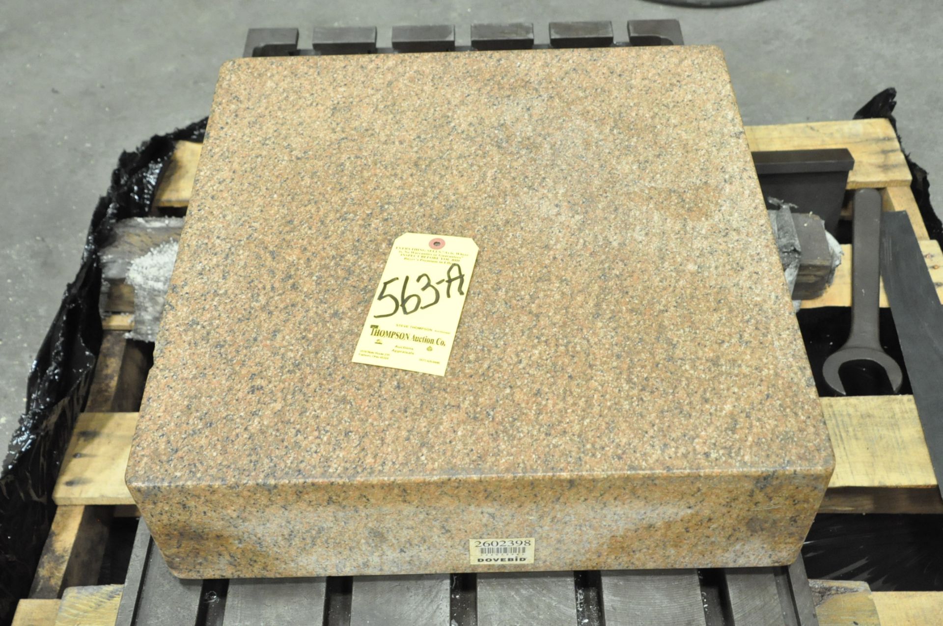 20" x 20" x 5 1/2" Pink Granite Surface Plate