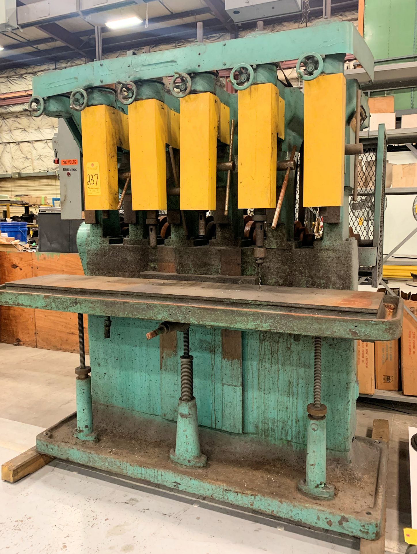 6-Spindle Drill Press, Loading Fee $150