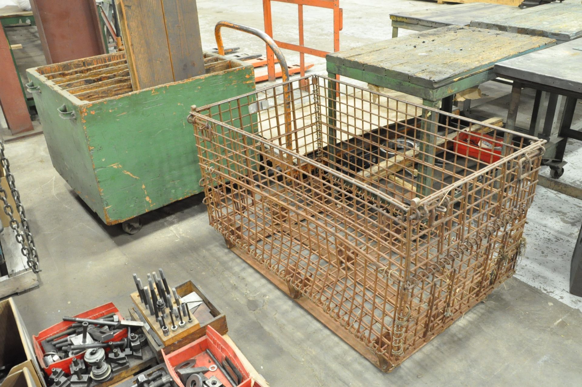 Lot-Various Carts and Wire Basket in (1) Group - Image 3 of 3