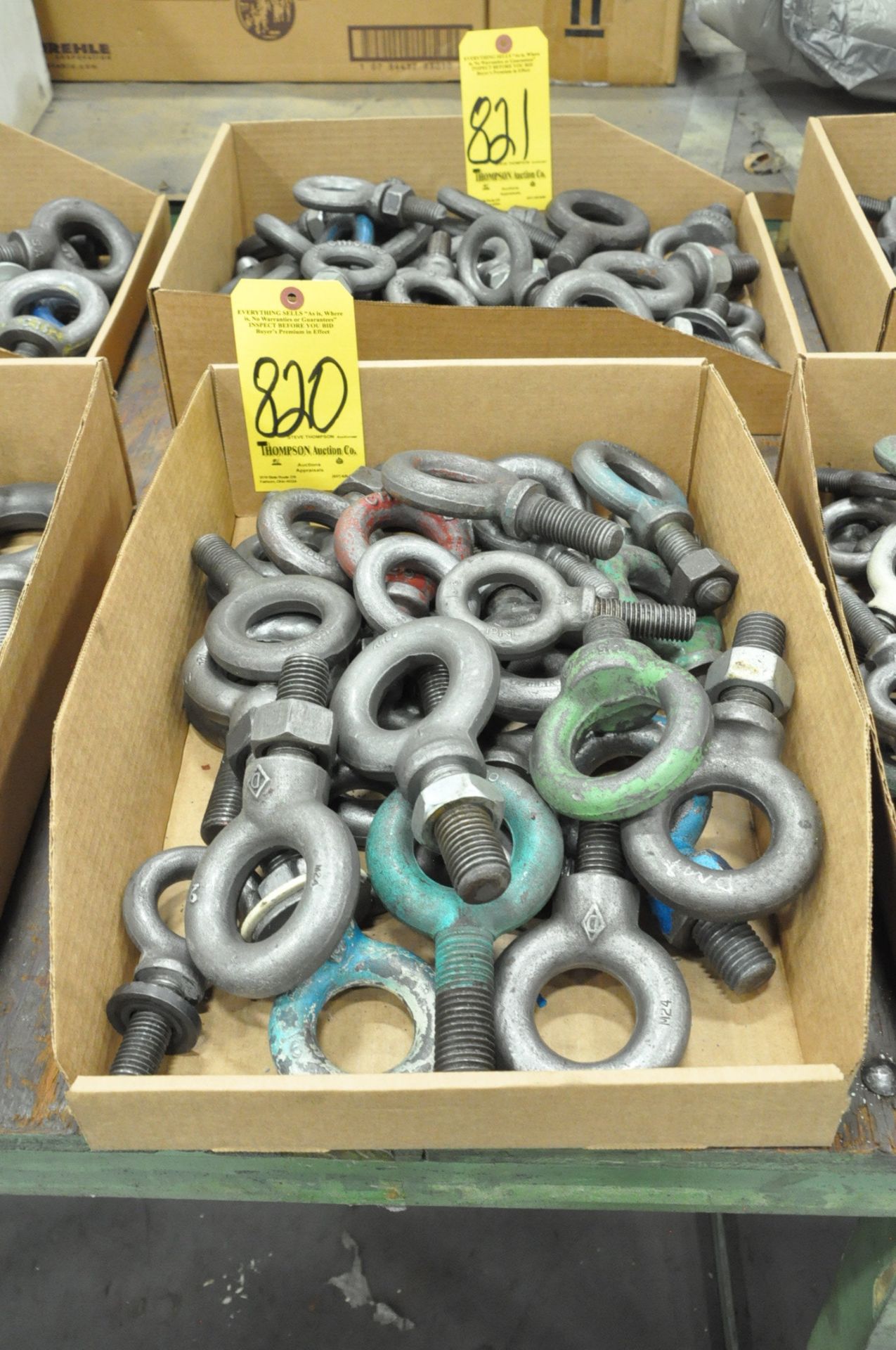 Lot-Eye Bolts in (1) Box