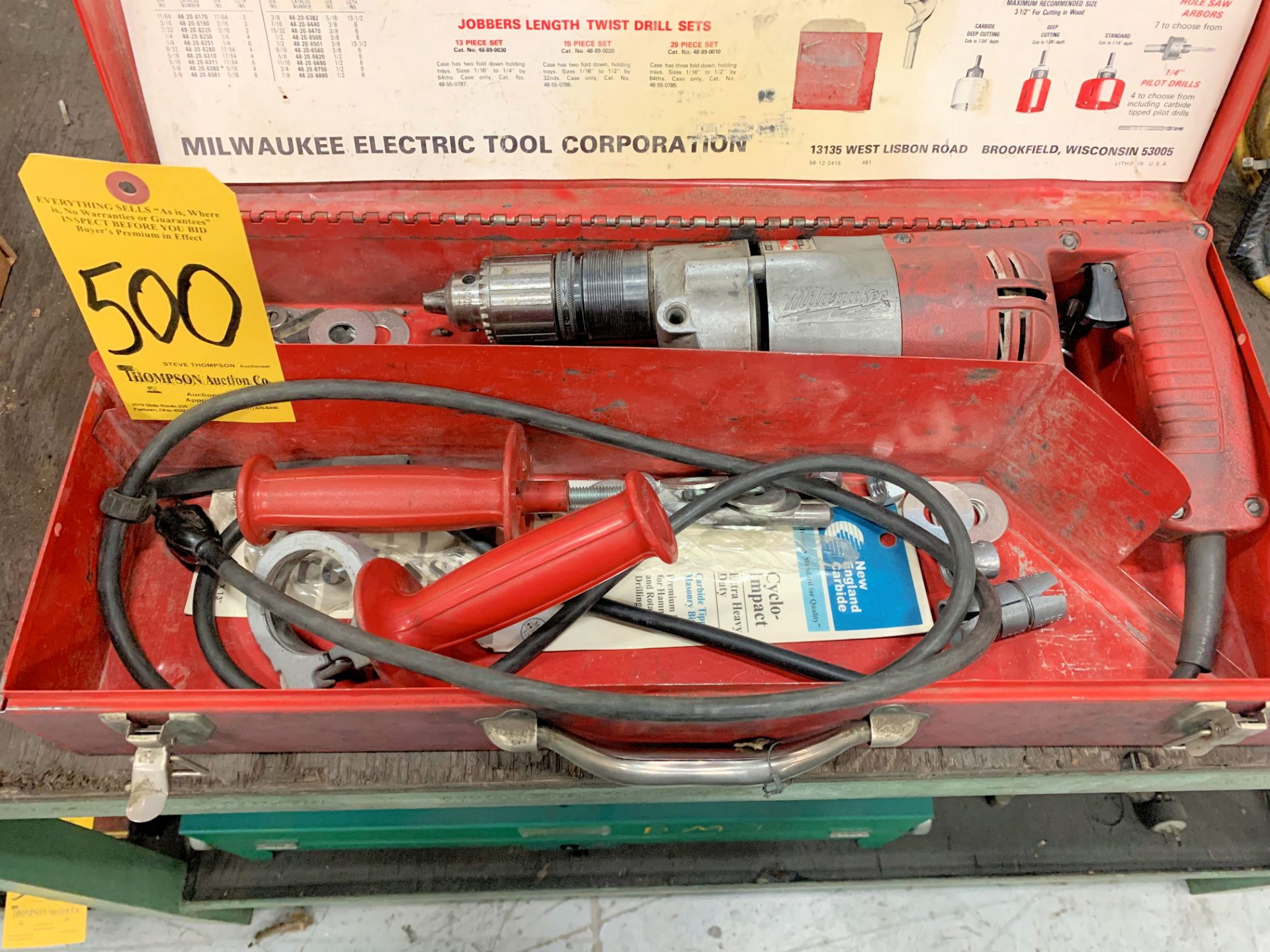 Milwaukee 5398, 1/2" Electric Hammer Drill with case