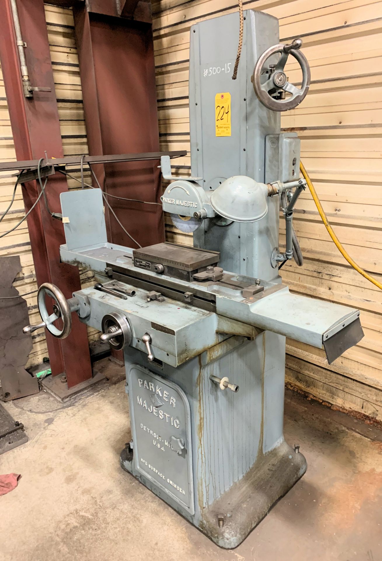 Parker Majestic 618 Hand Feed Surface Grinder, s/n 923-SC-56, 6" X 12" Chuck, Loading Fee $150.00 - Image 2 of 4