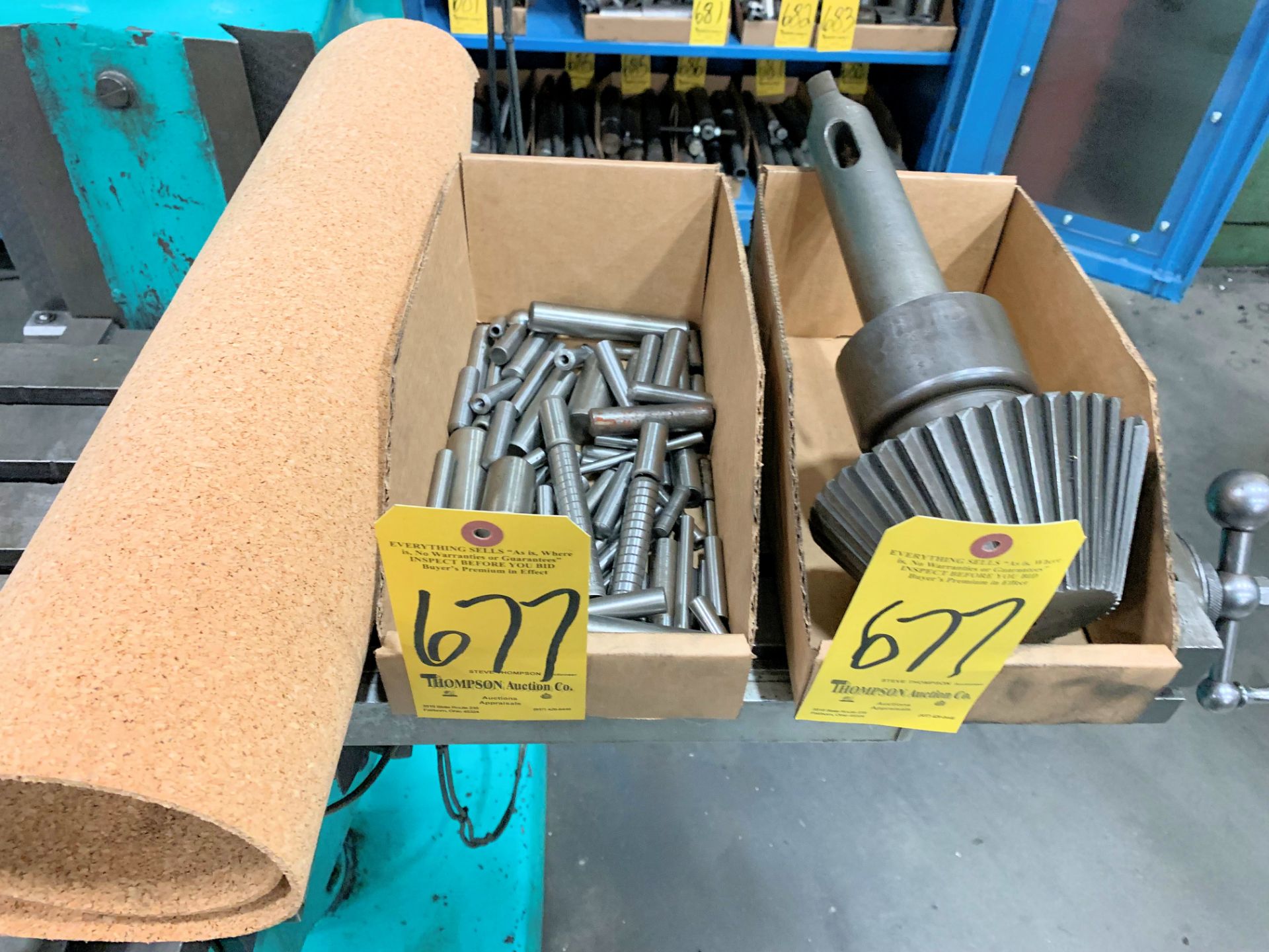 Lot-Holder, Gasket Material, and Dowels in (2) Boxes