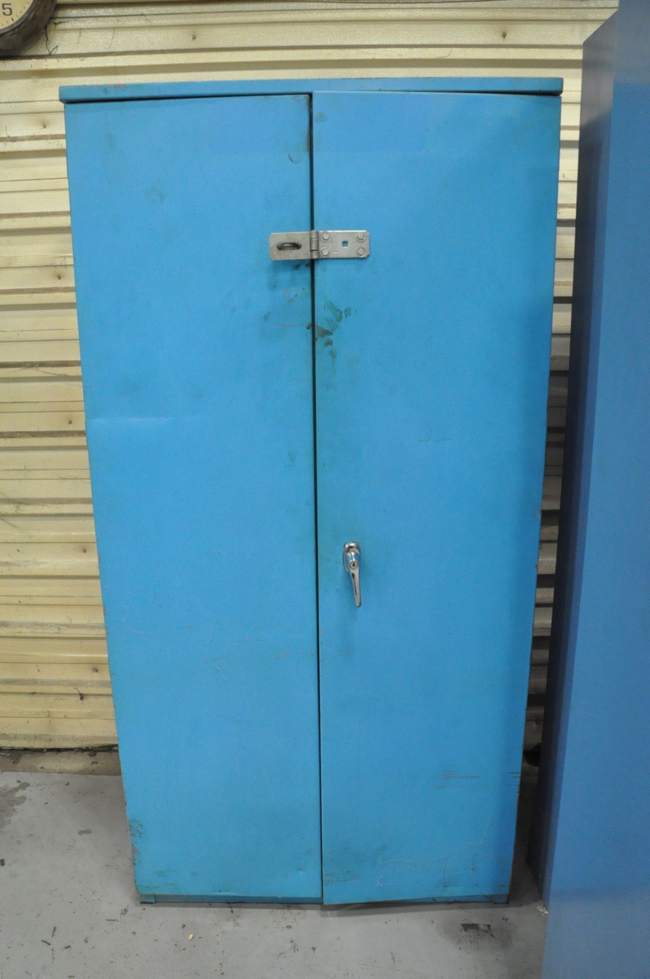 Lot-(1) 2-Door Cabinet with Machine Maintenance Contents