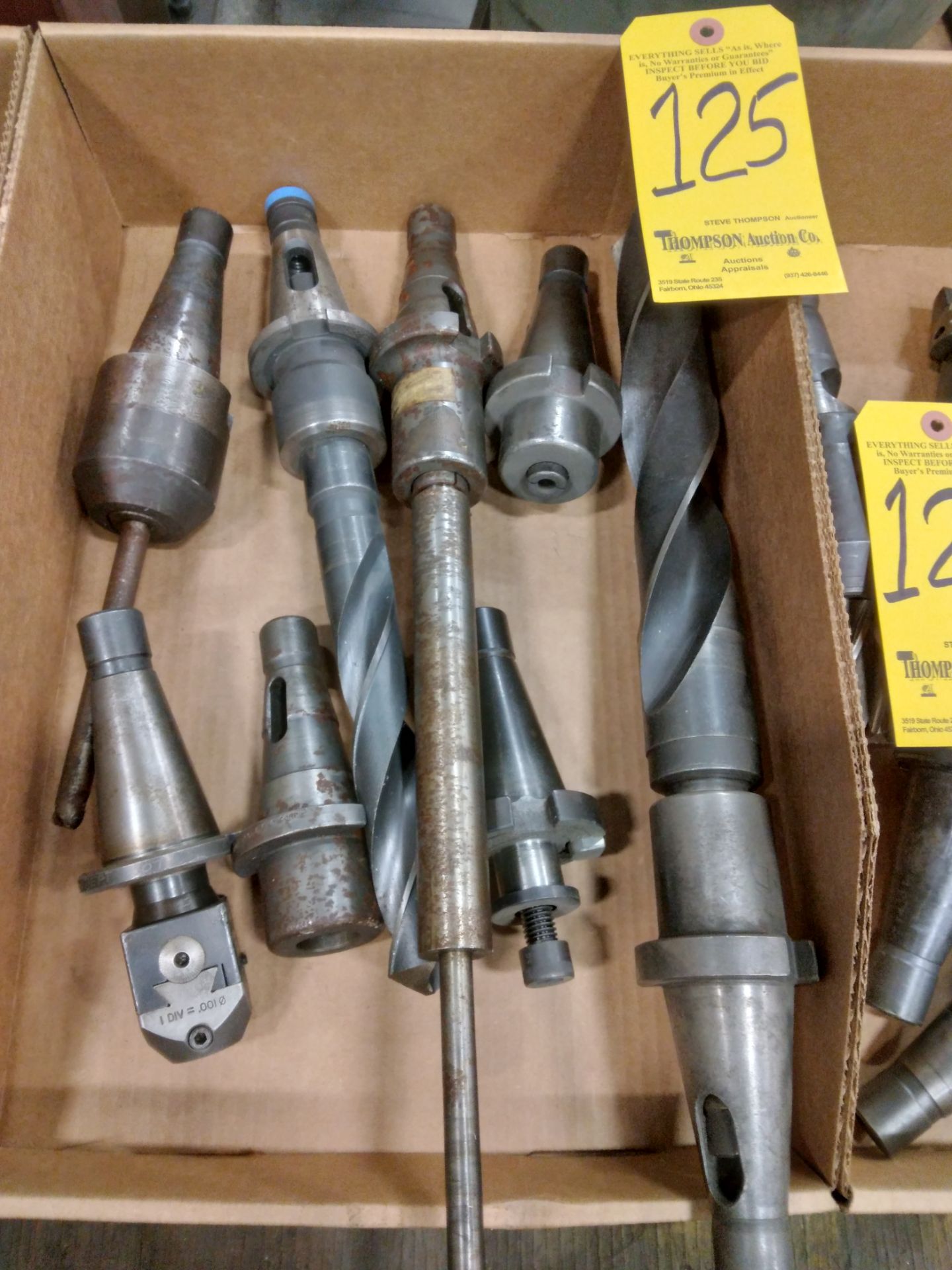 Lot, 40 Taper Tooling