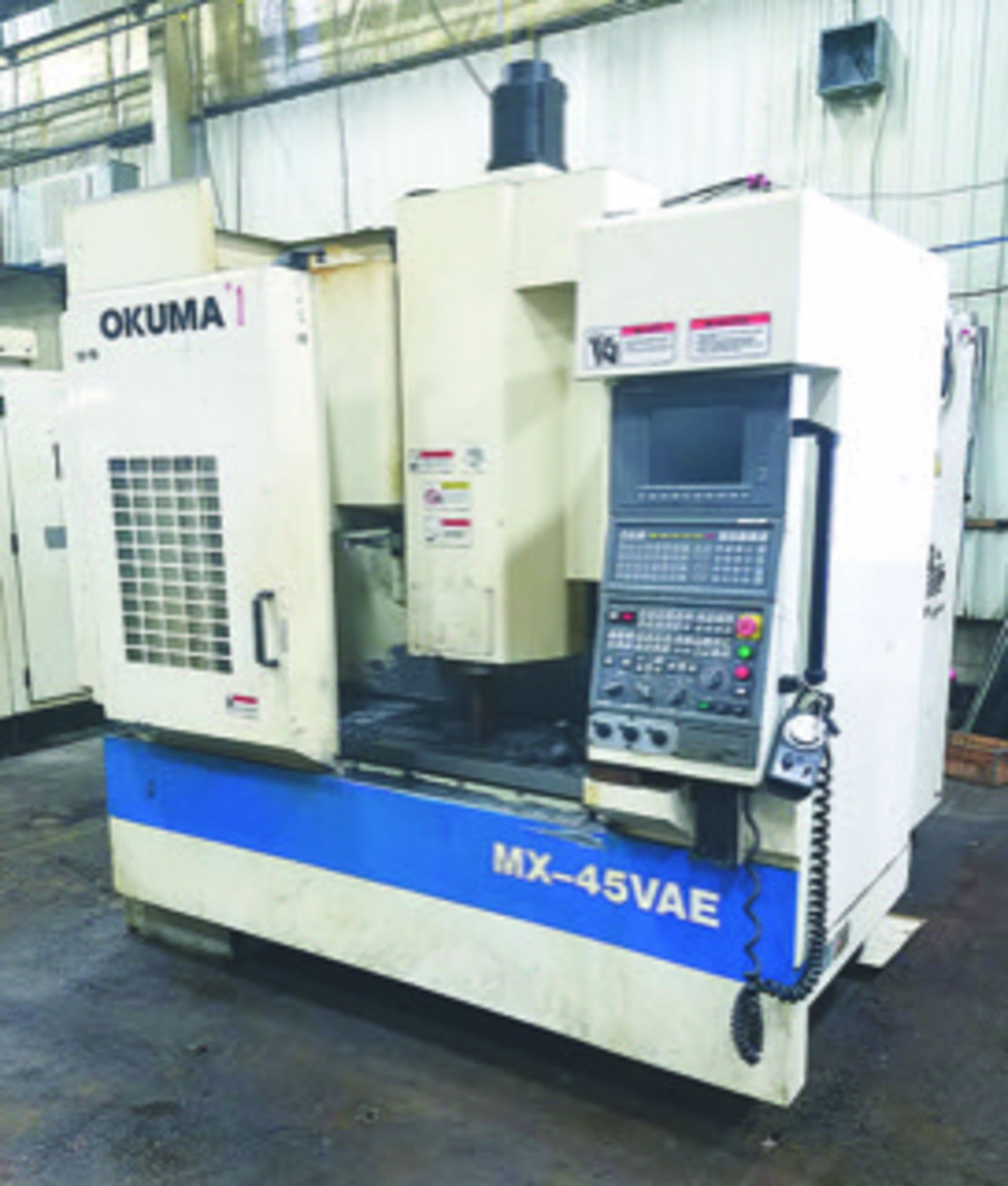 Okuma Model MX-45VAE CNC Vertical Machining Center, s/n 9096, OSP-7000M CNC Control, 40 Taper, 20