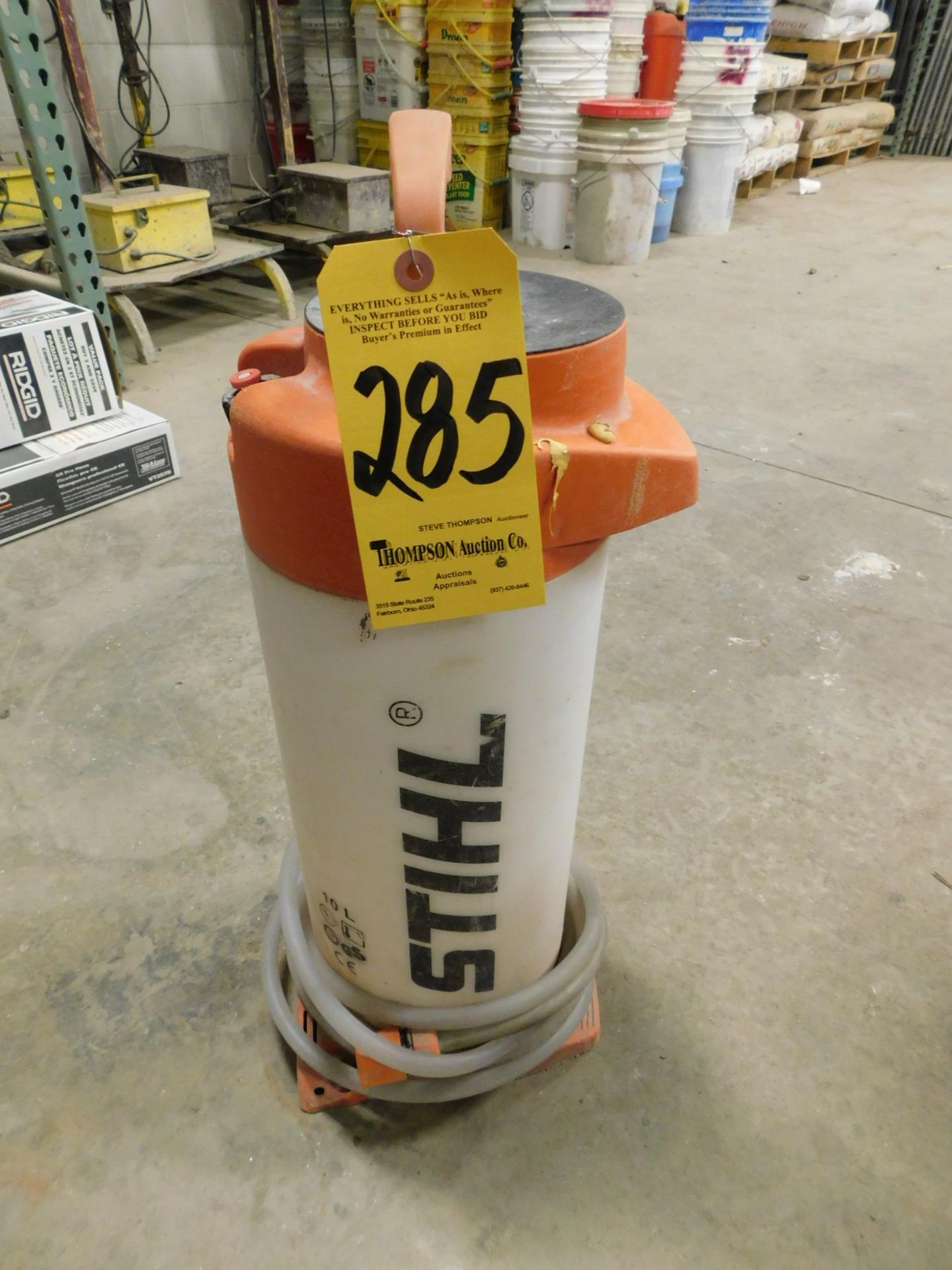 Stihl Pressurized Water Tank