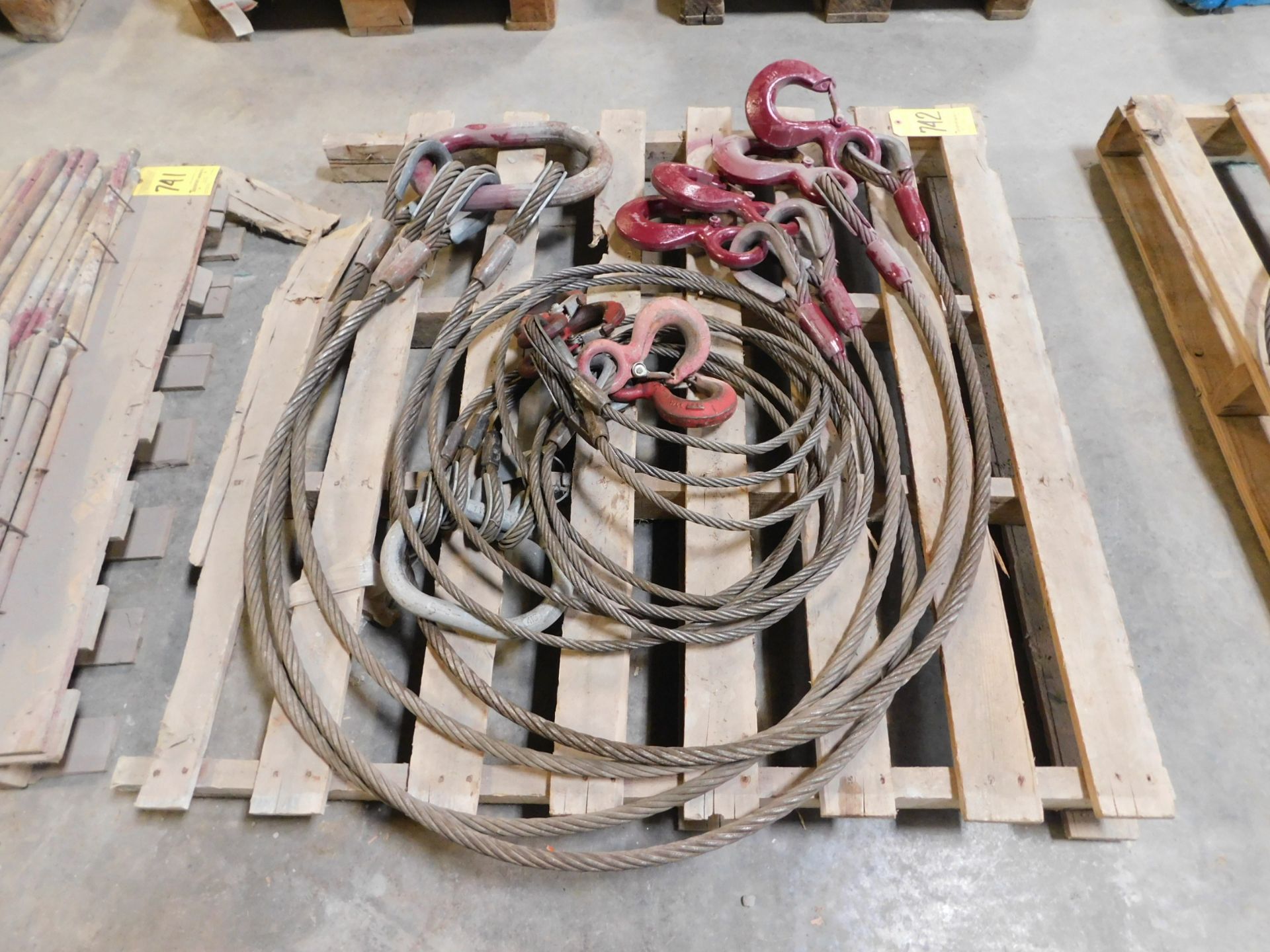 (2) 4-Hook Lifting Cable