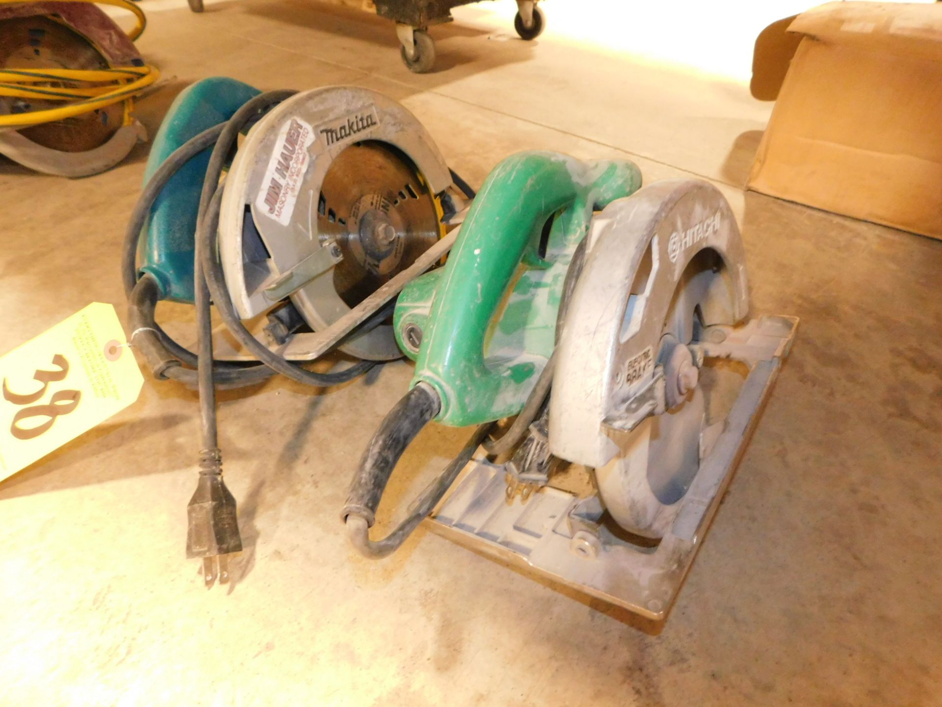 Hitachi and Makita Circular Saws