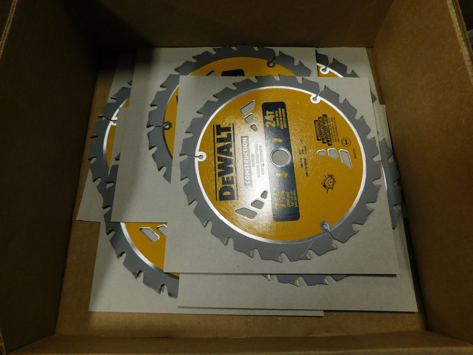 (6) Dewalt, 7 1/4" Saw Blades, New