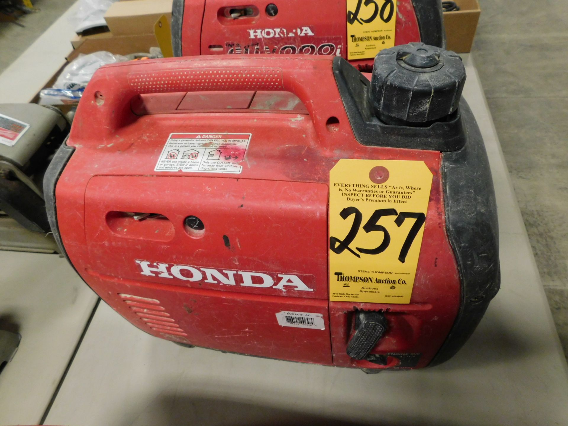 Honda EU2000i Portable Generator - Image 2 of 3