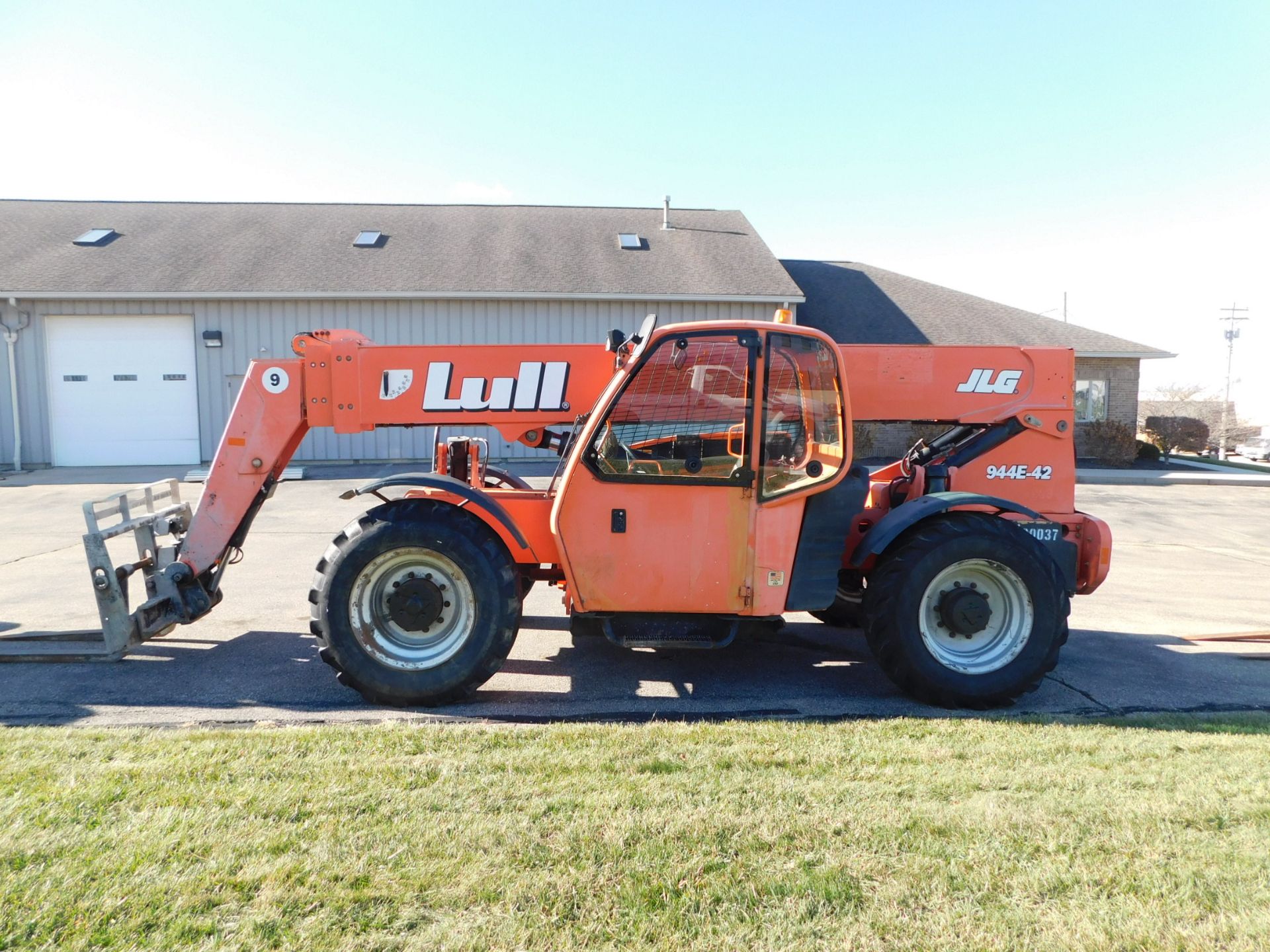 2008 Lull Model 944E-42 Telehandler, s/n 0160036722, 9,000 Lb. Lift Capacity, 42’ Reach Height, 9,