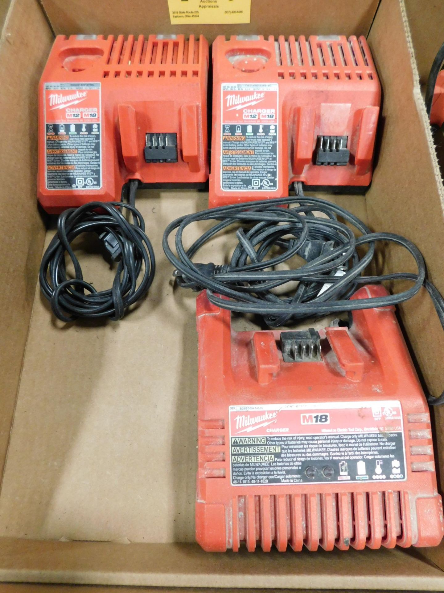 Milwaukee M12 and M18 Chargers